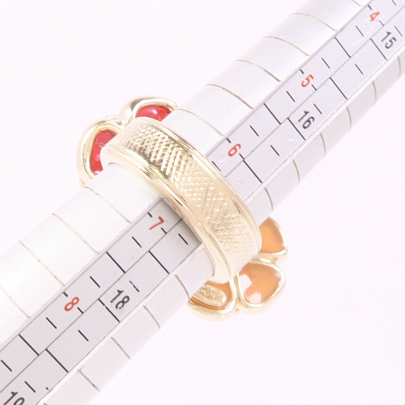 CHANEL 金屬Ring戒指US#6.5