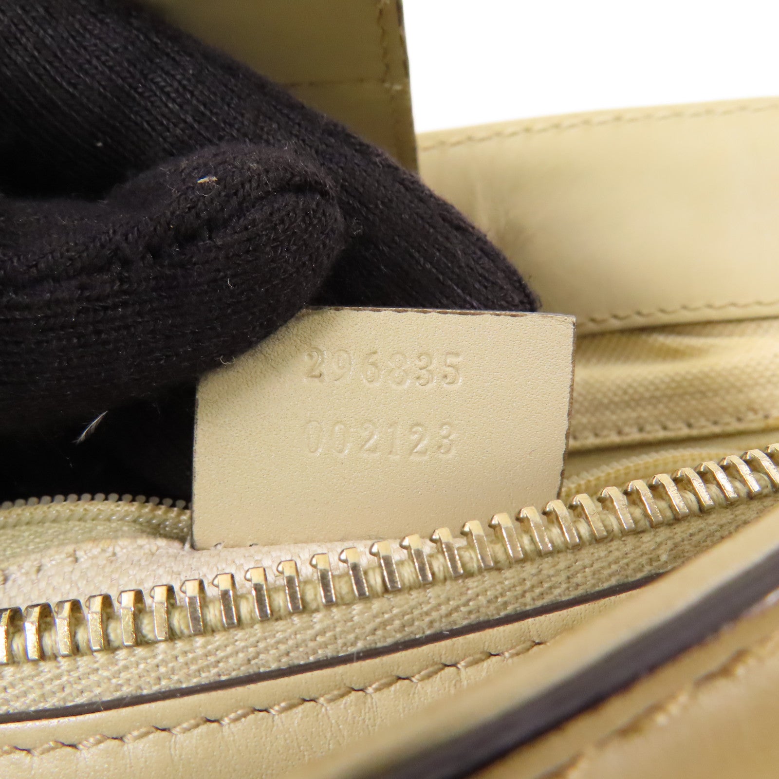 GUCCI 帆布Tote Bag金扣手挽袋