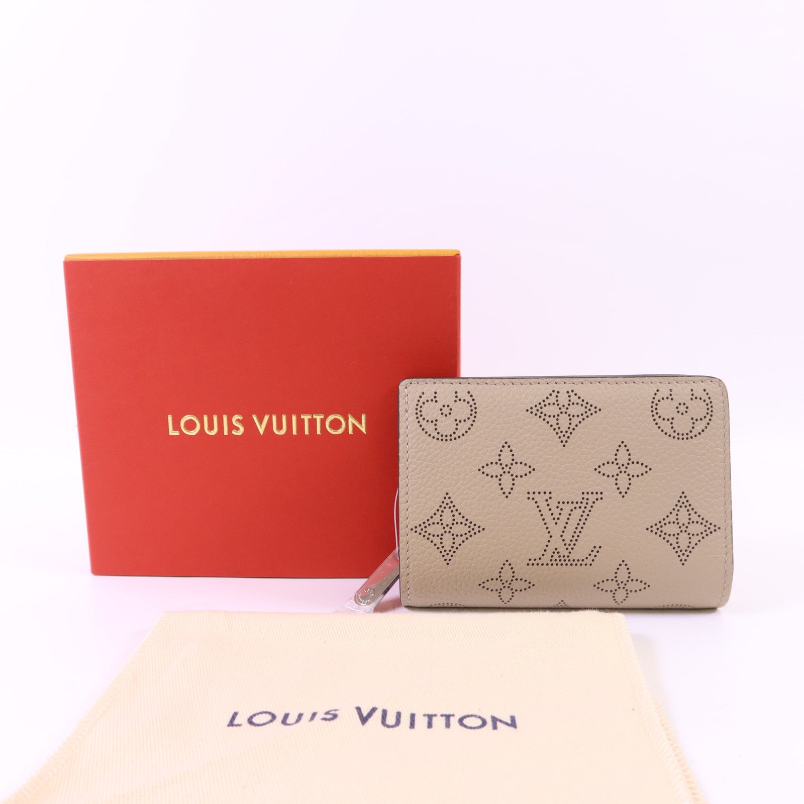 LOUIS VUITTON Mahina Clea銀扣錢包