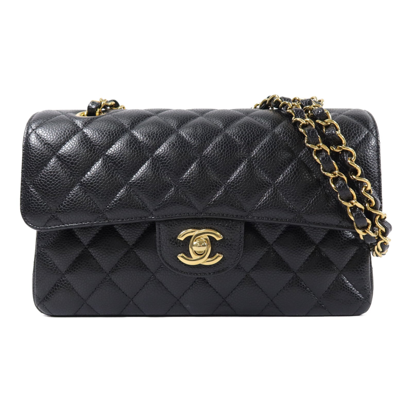 CHANEL 牛皮皮革Classic 23鏈帶肩背袋