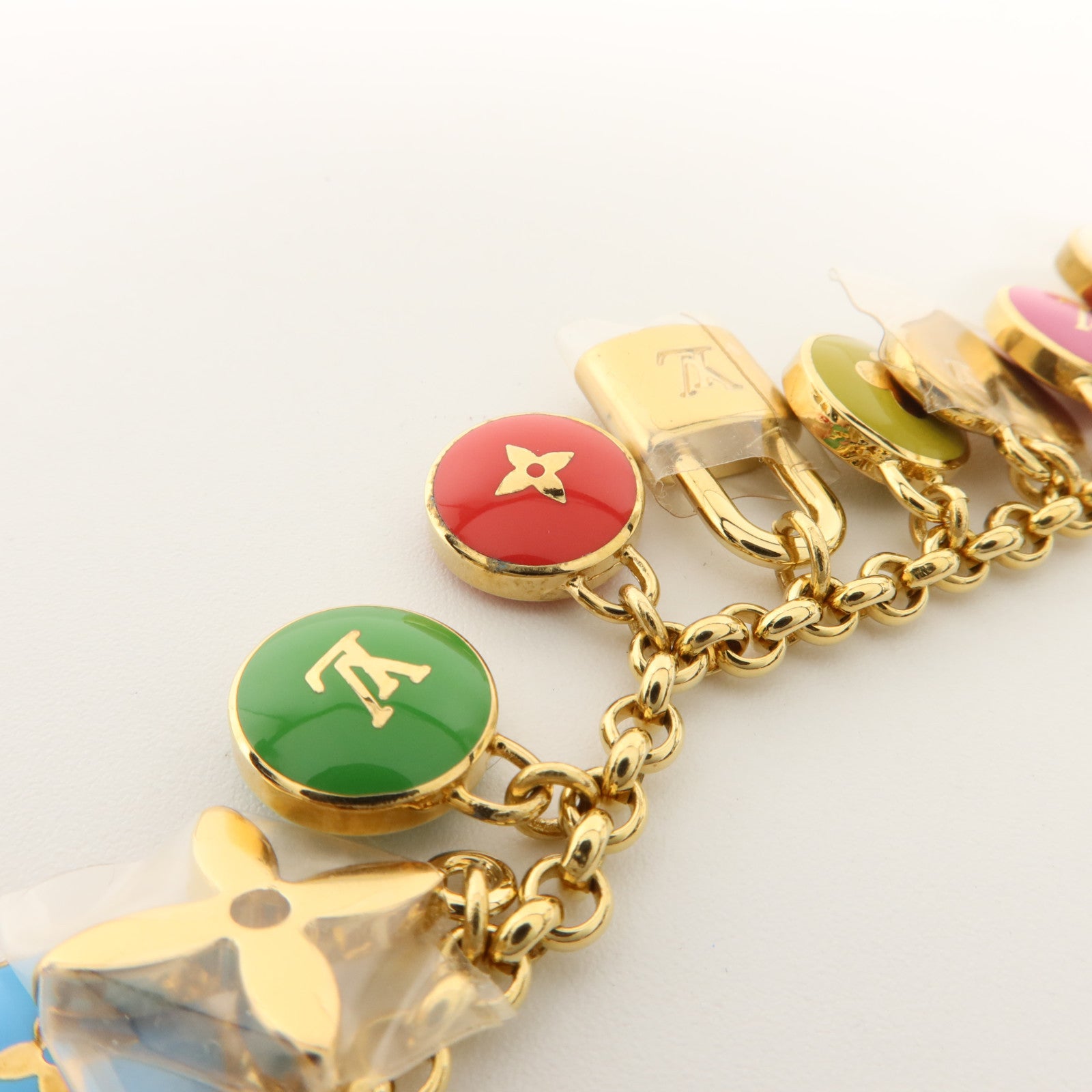 LOUIS VUITTON 金屬Porte Cles Chaine Pastilles掛飾