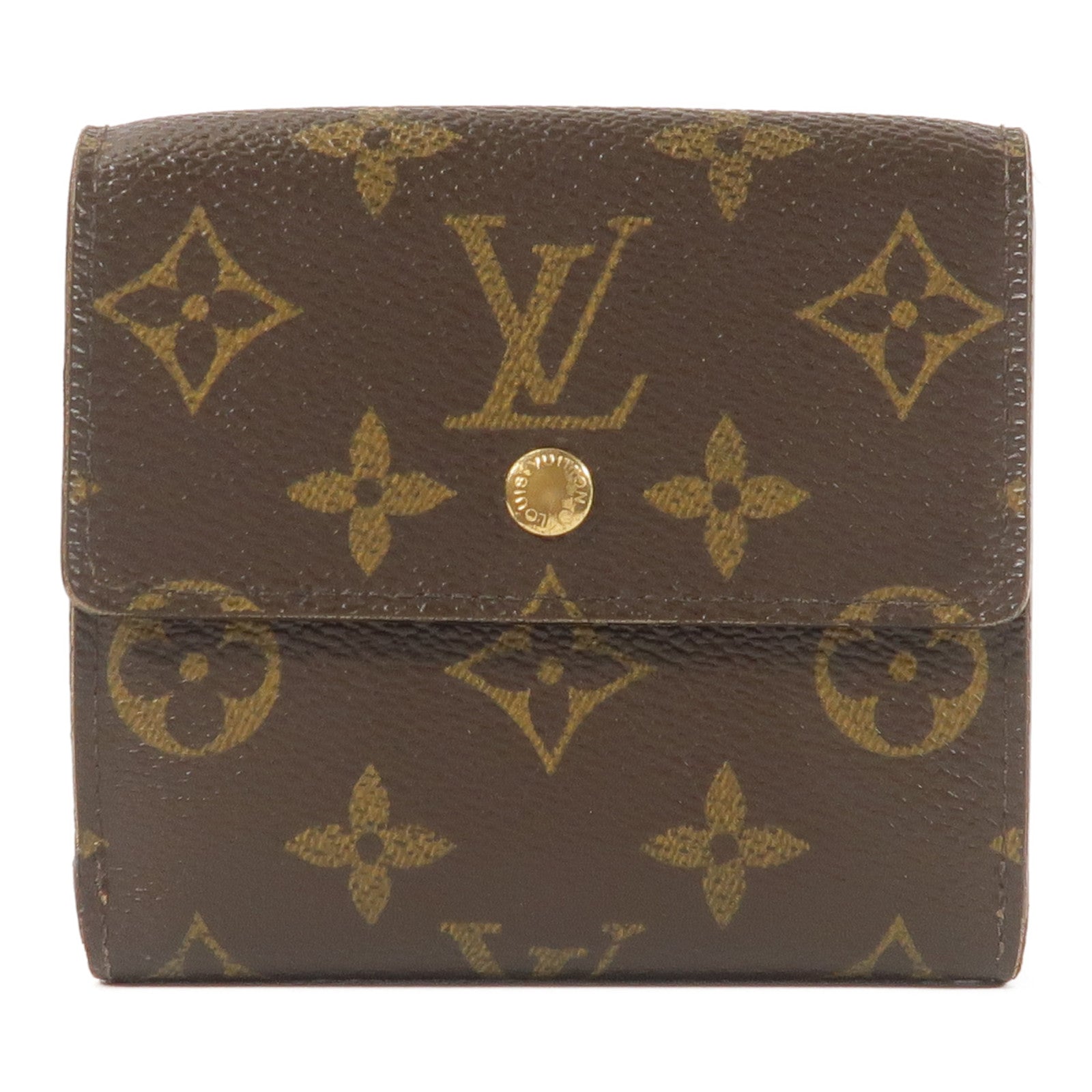 LOUIS VUITTON Monogram Wallet金扣錢包