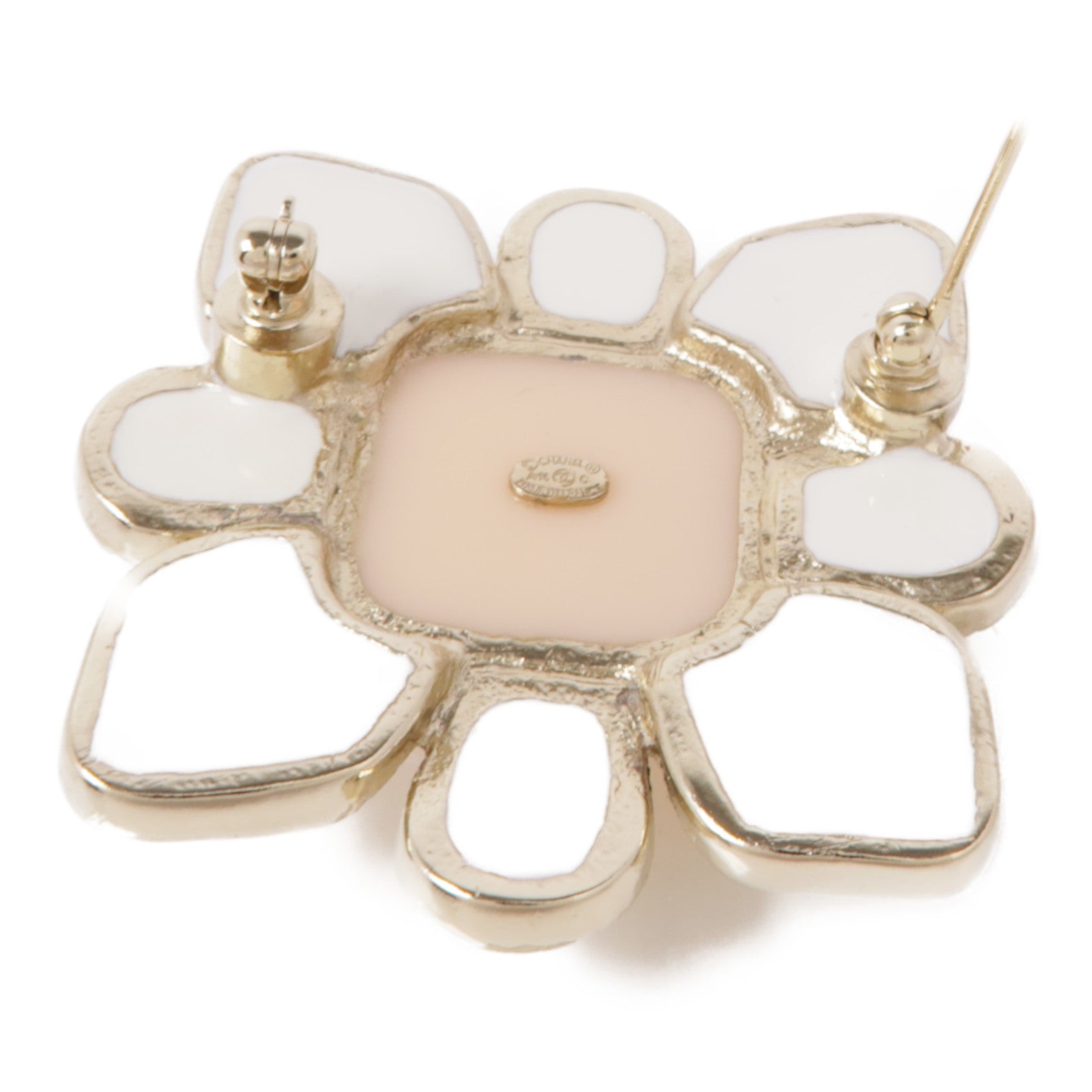 CHANEL 金屬/PVC Brooch胸針