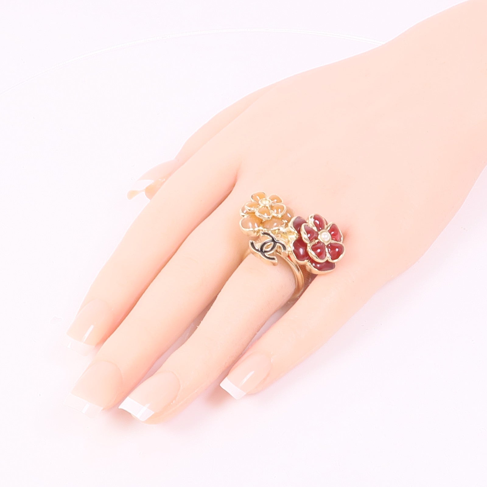 CHANEL 金屬Ring戒指US#6.5