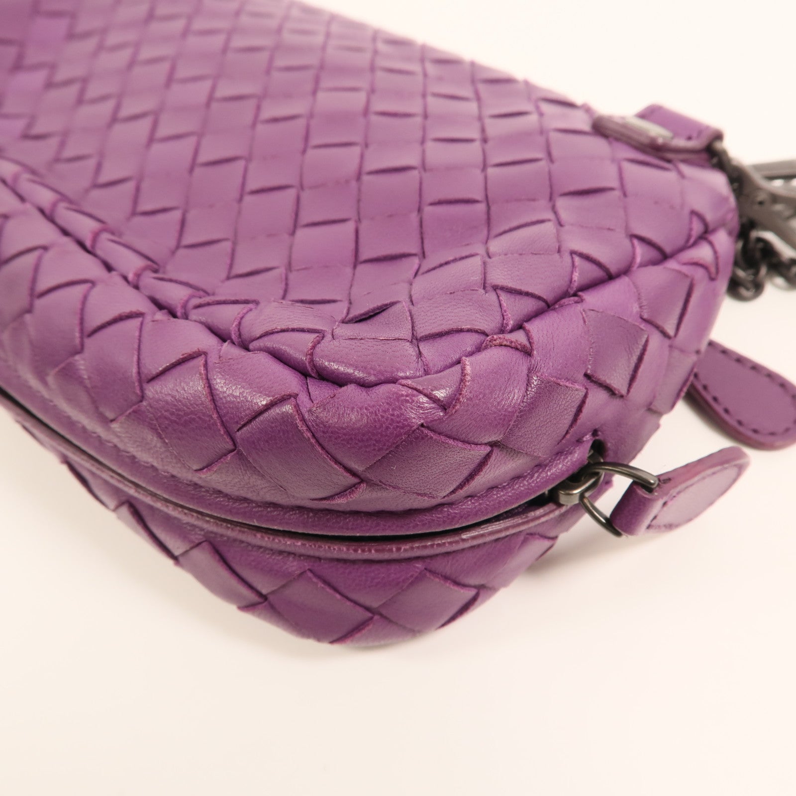BOTTEGA VENETA 牛皮皮革Shoulder Bag鏈帶肩背袋