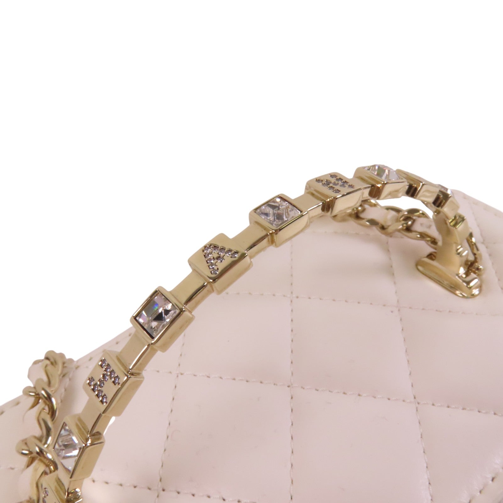 CHANEL 羊皮皮革Vanity Case金扣手挽肩背兩用袋