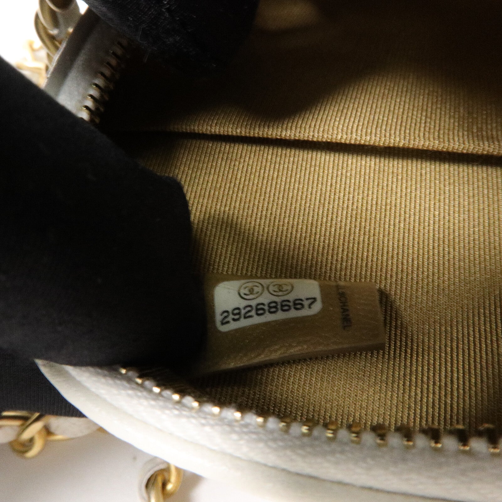 CHANEL 牛皮皮革Chain Shoulder鏈帶肩背袋