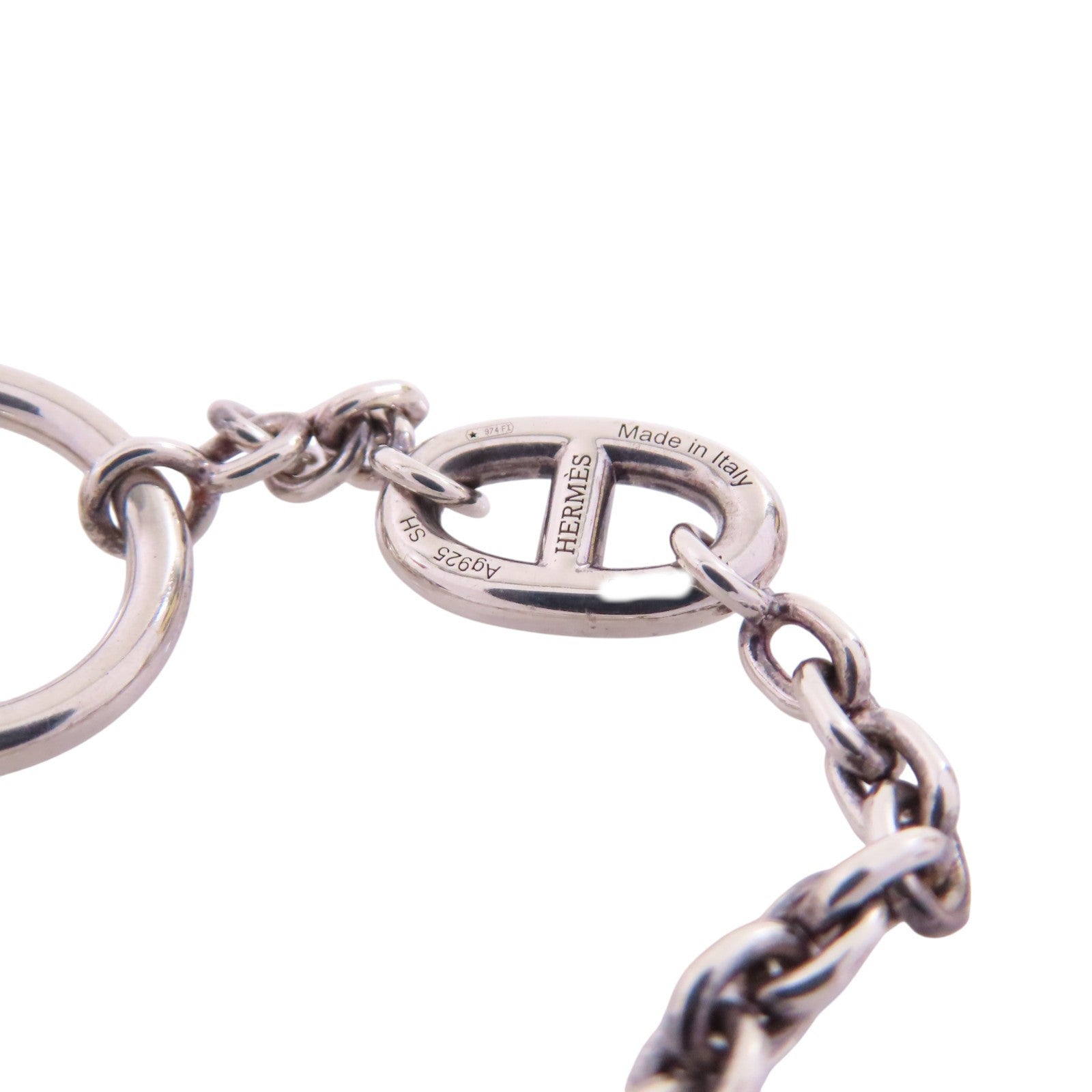 HERMES 925純銀Farandole Bracelet銀扣手鏈