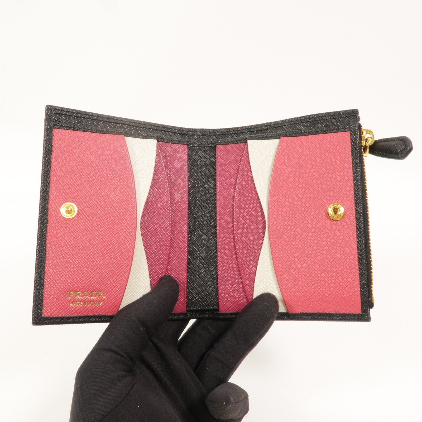PRADA Saffiano皮革Wallet錢包