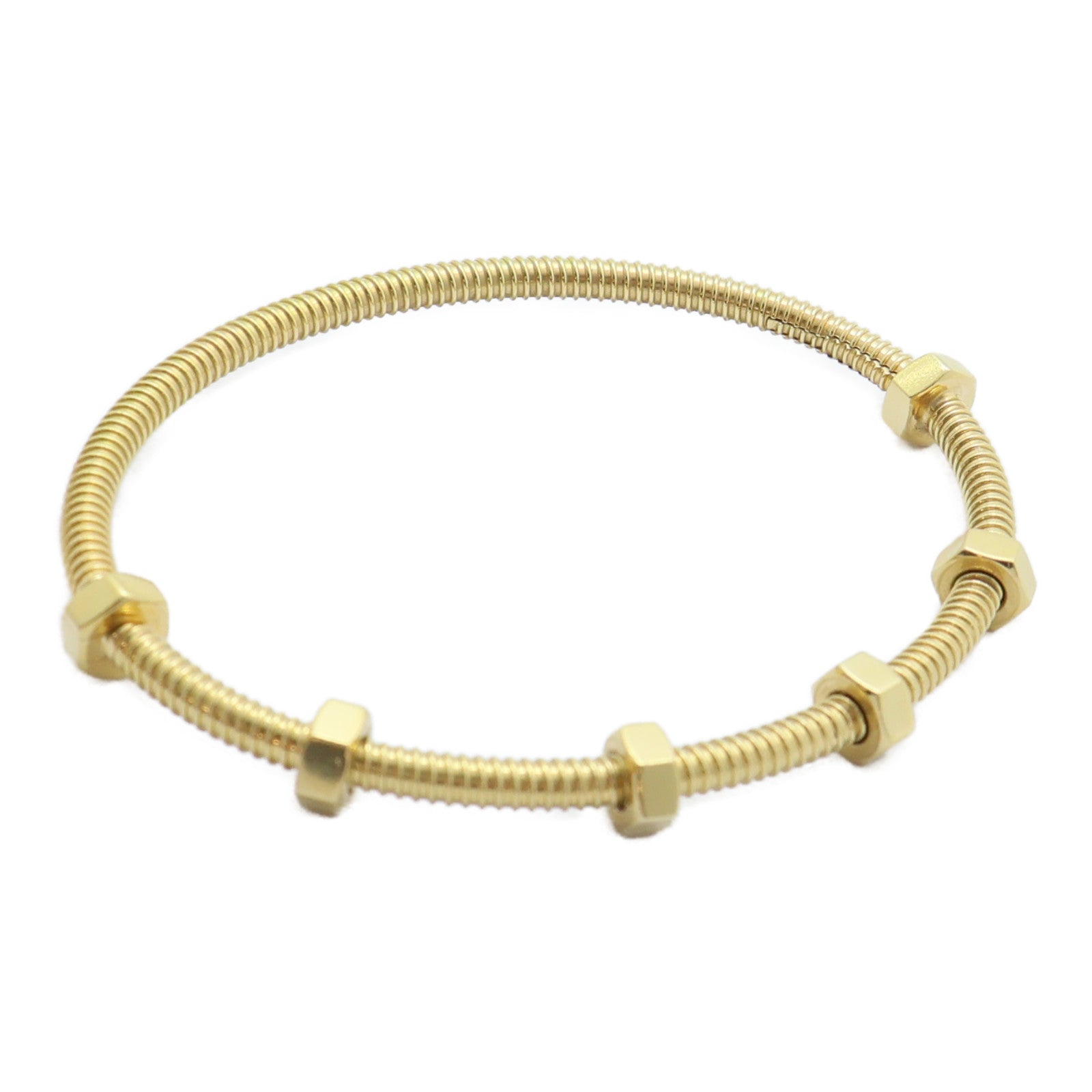 CARTIER 18K黃金Ecrou De Cartier手鐲