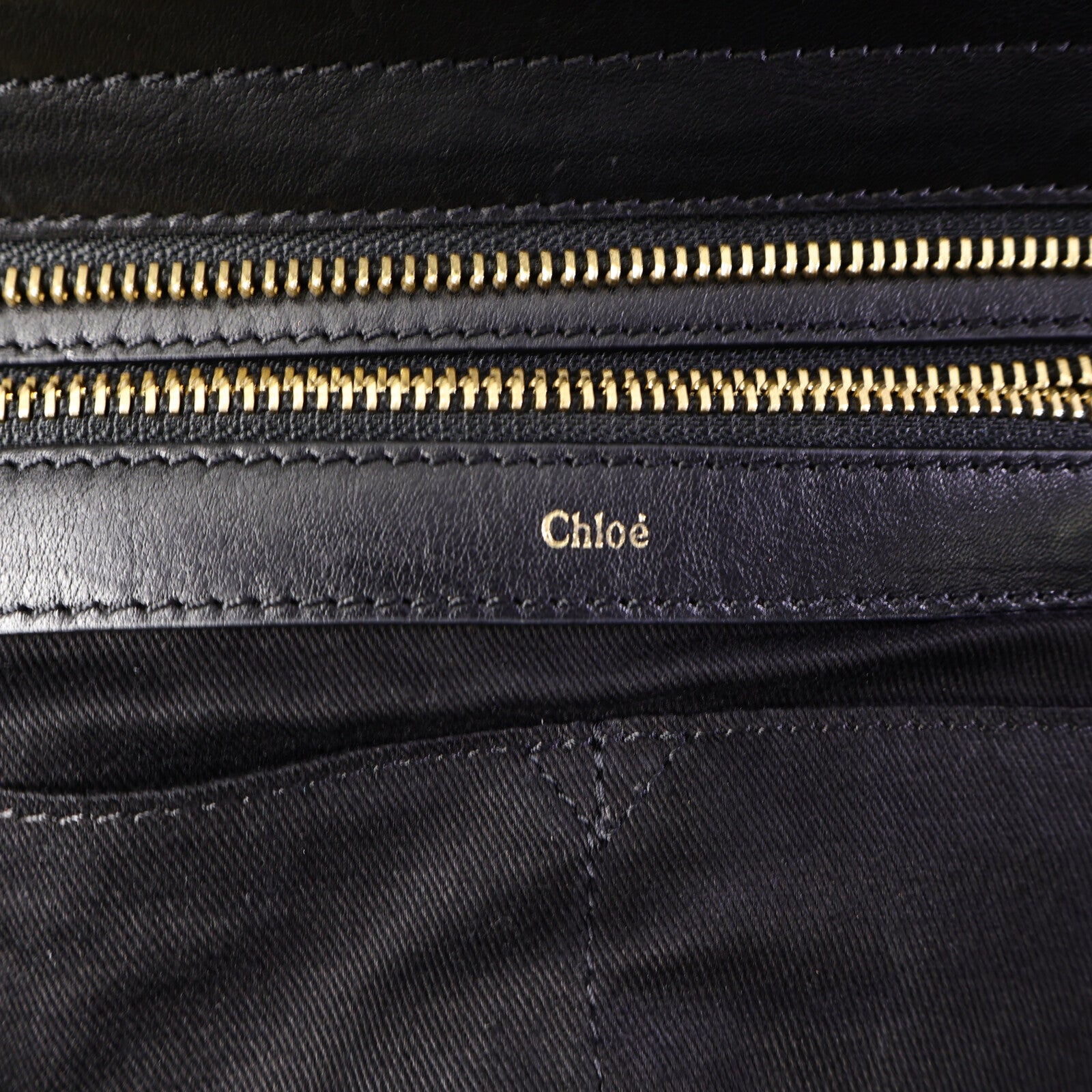 Chloe 牛皮皮革Alice手挽袋
