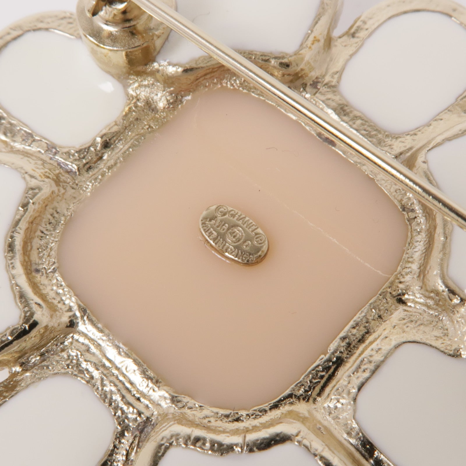 CHANEL 金屬/PVC Brooch胸針