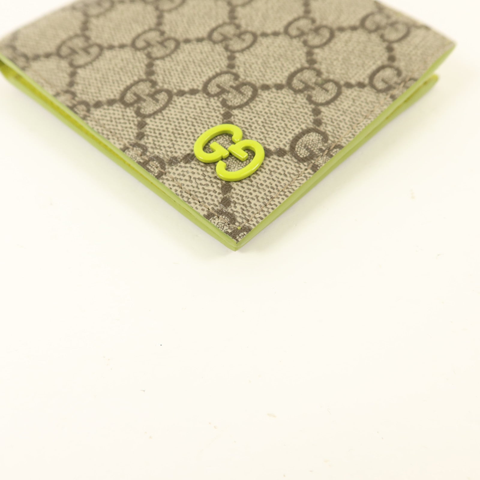 GUCCI 塗層帆布GG Supreme Bifold Wallet錢包
