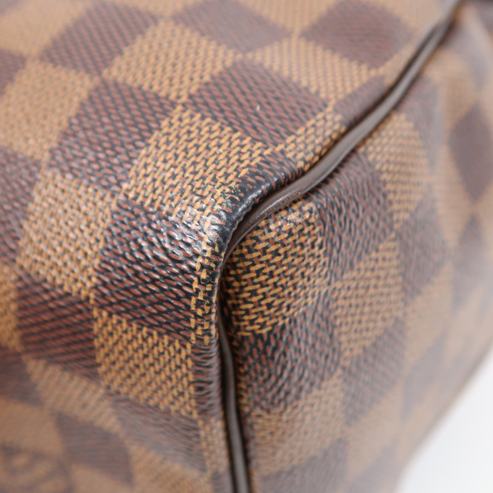 LOUIS VUITTON 【激減優惠】Damier Speedy 25金扣手挽袋啡色