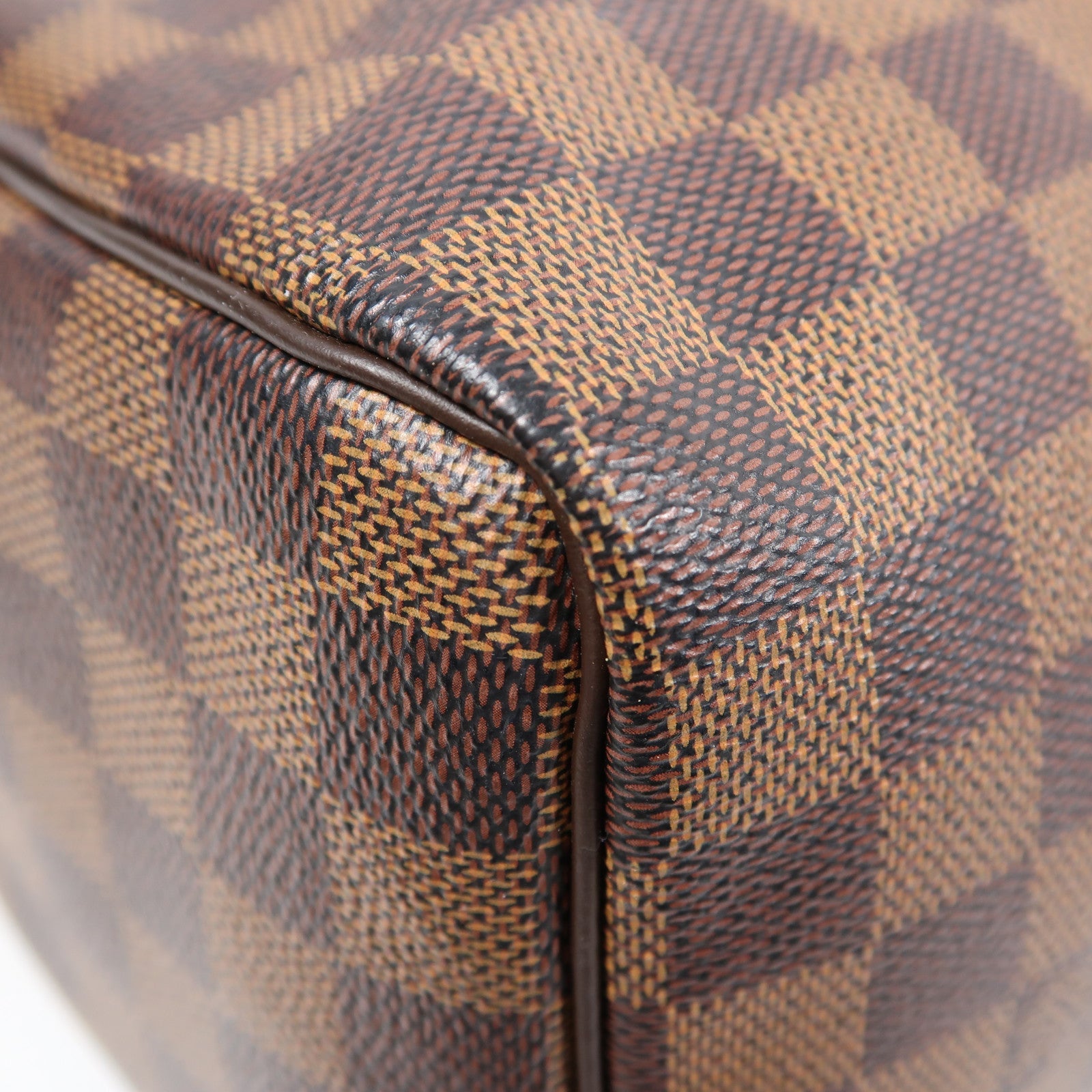 LOUIS VUITTON 【激減優惠】Damier Speedy 25金扣手挽袋啡色