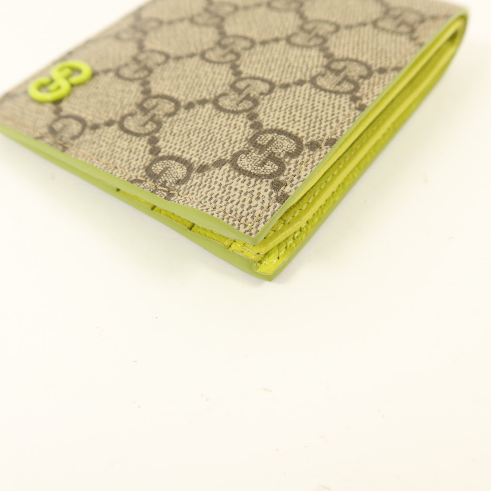 GUCCI 塗層帆布GG Supreme Bifold Wallet錢包