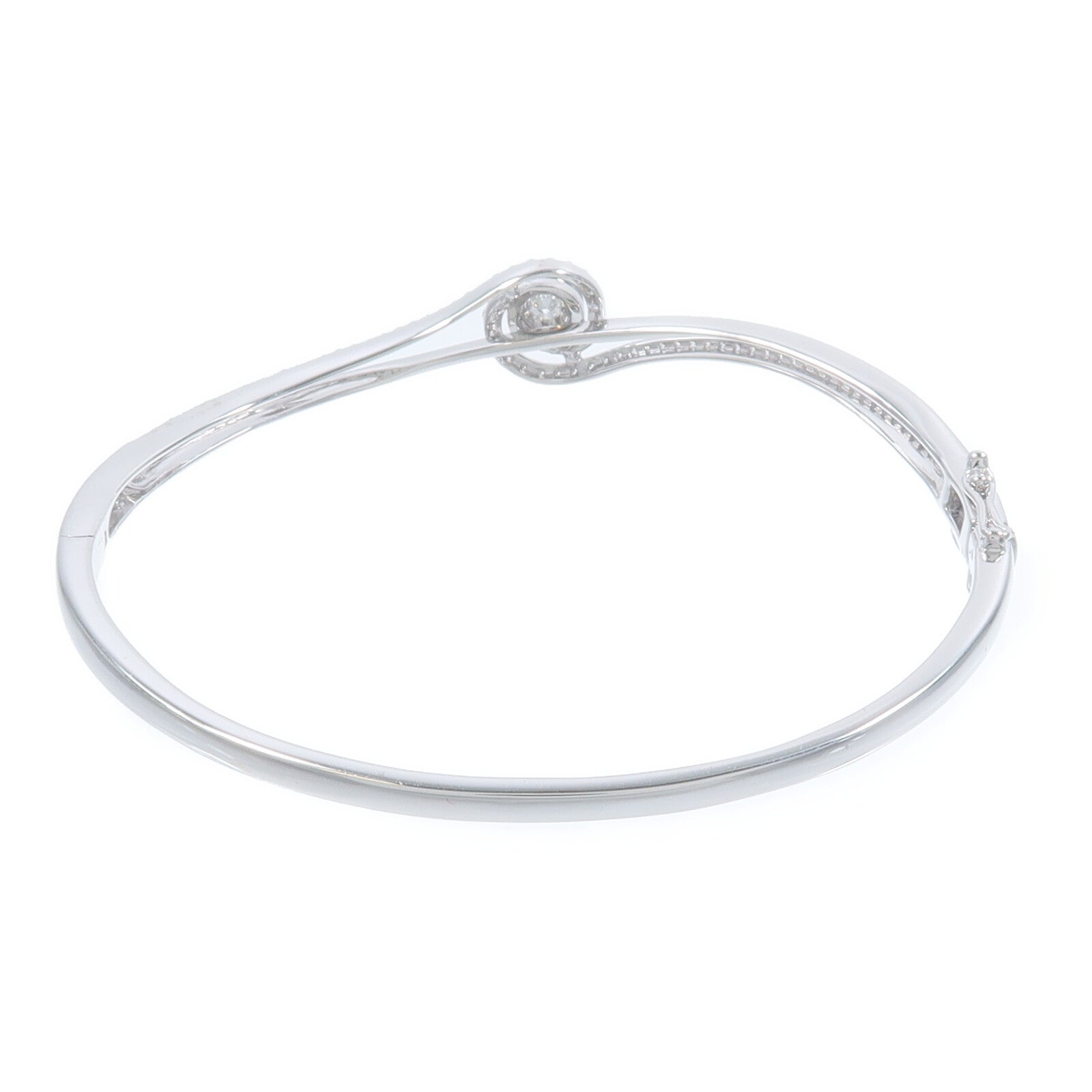 JEWELRY 18K白金Diamond Bangle鑽石手鐲