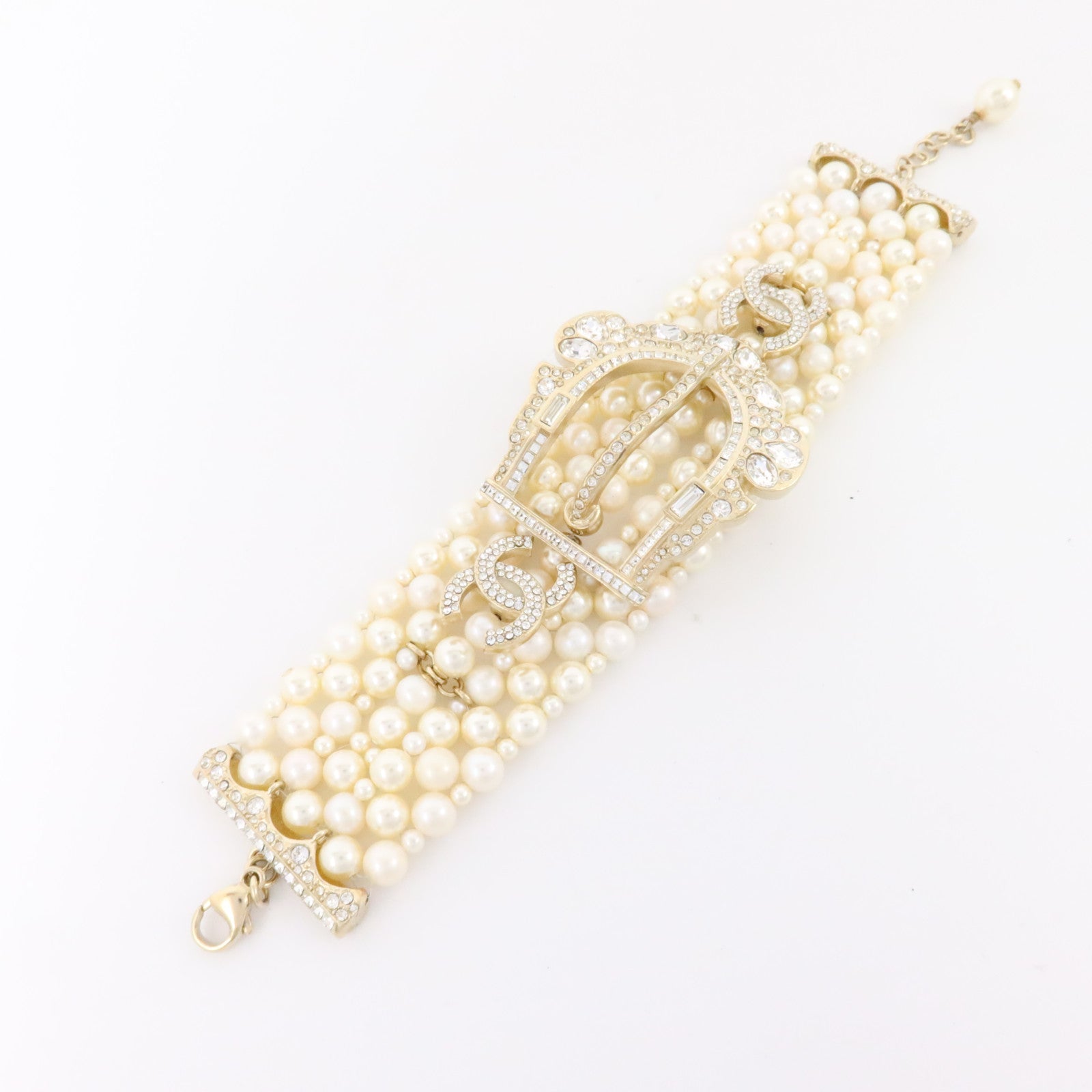 CHANEL PVC/金属Bracelet手鏈