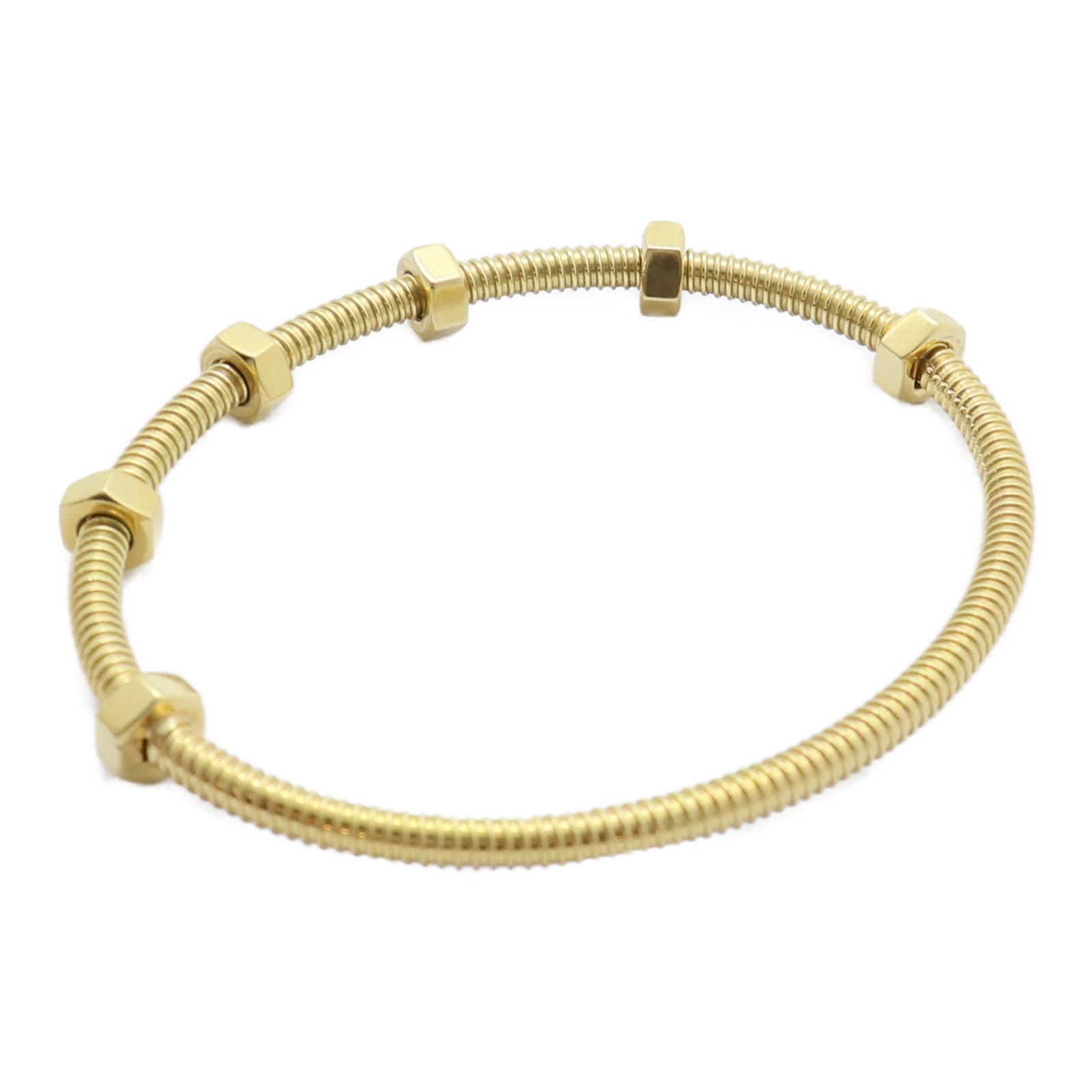 CARTIER 18K黃金Ecrou De Cartier手鐲