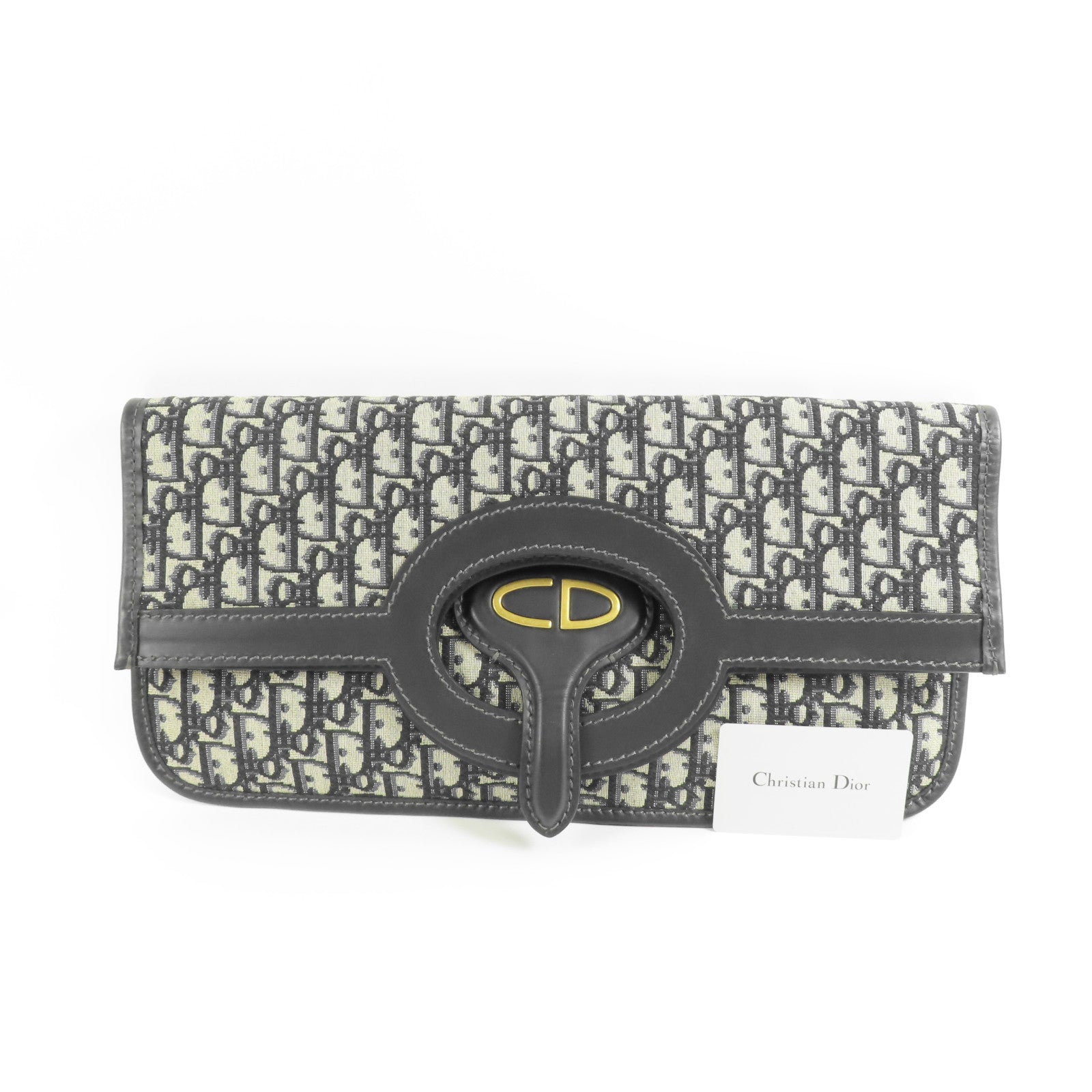 Dior 帆布Oblique Clutch Bag手拿包