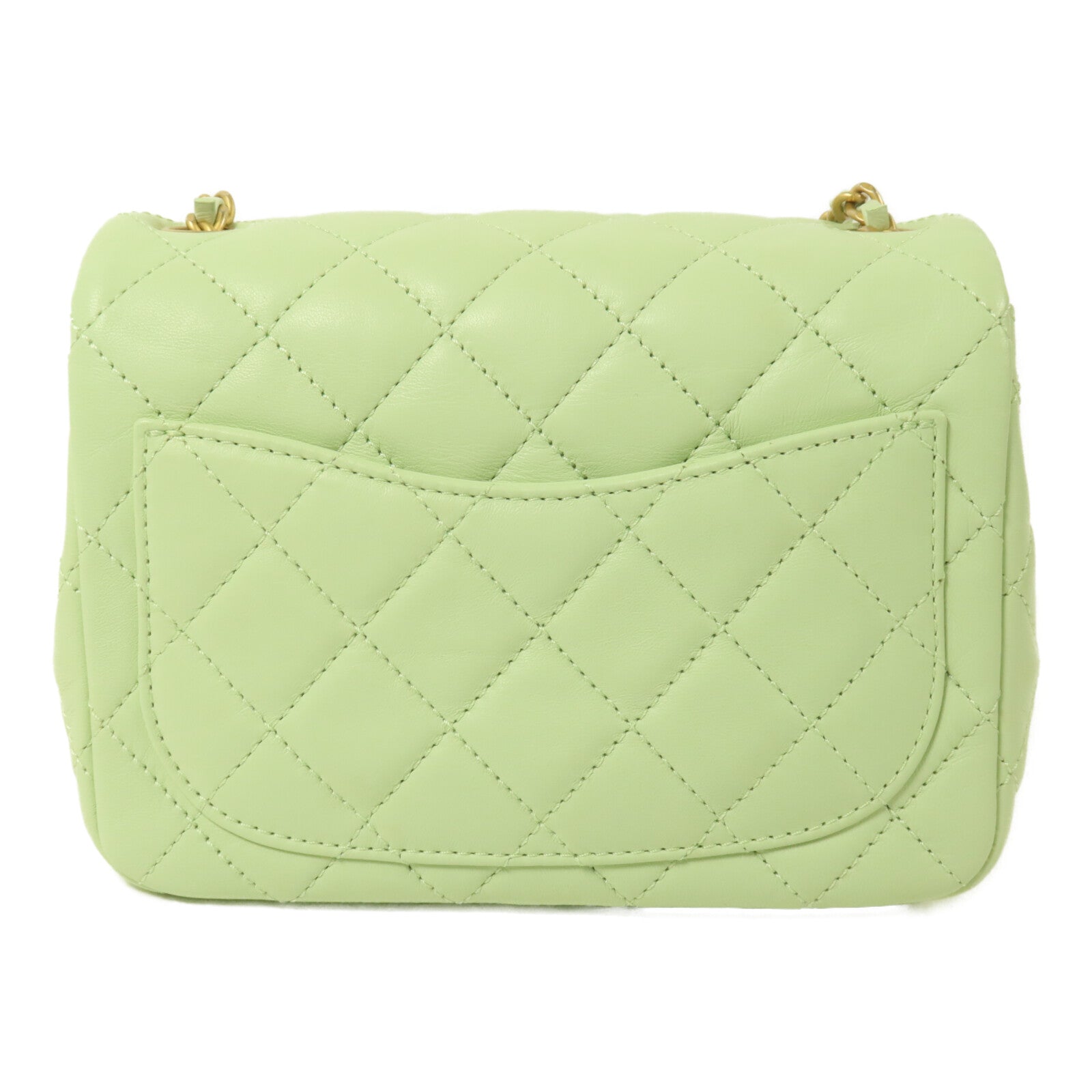 CHANEL 羊皮皮革Classic 17鏈帶肩背袋