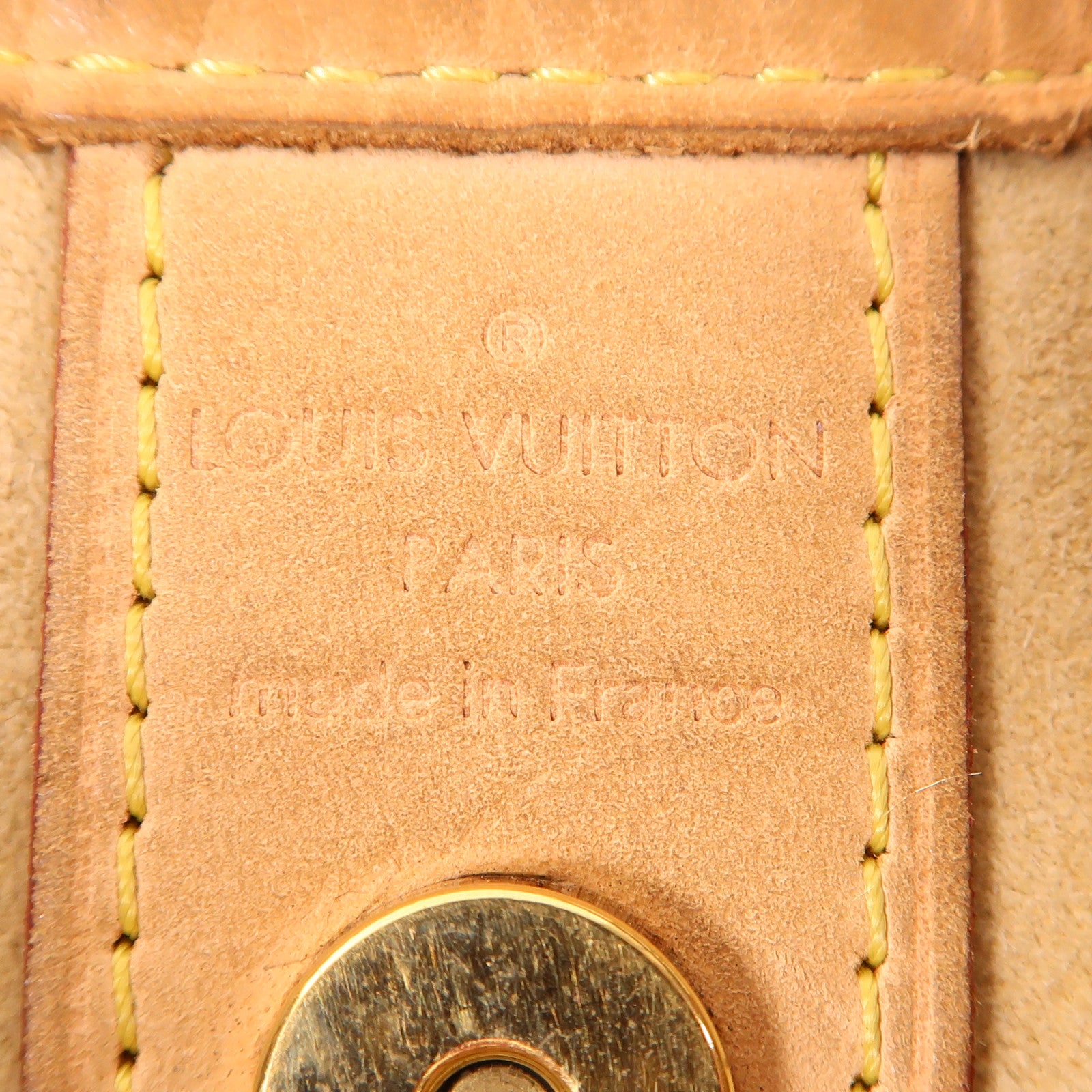 LOUIS VUITTON Damier Azur Galliera PM金扣肩背袋