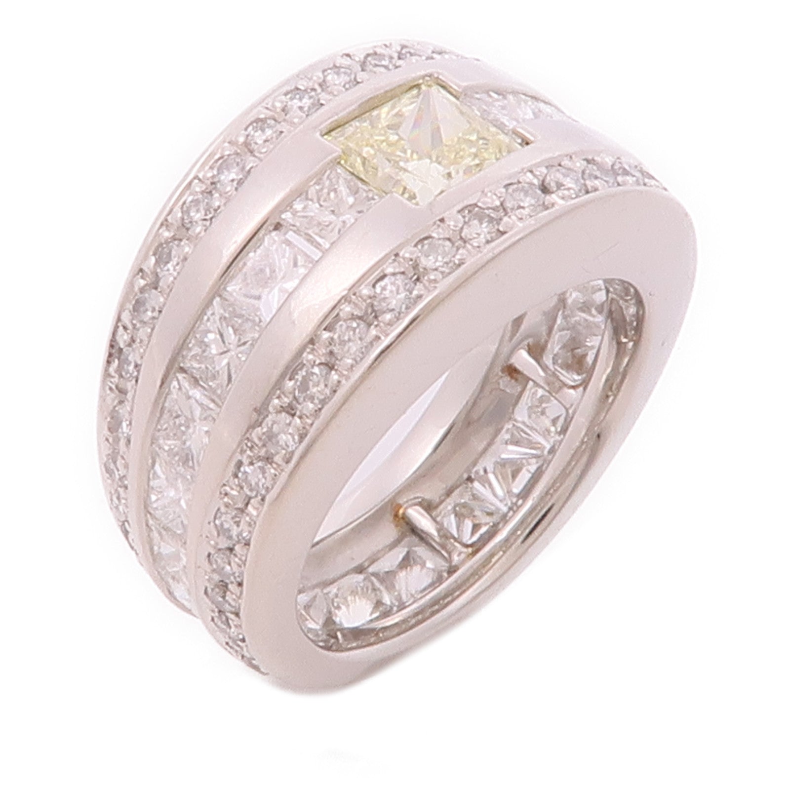 JEWELRY PT900鉑金Moissanite Ring戒指US#6.5