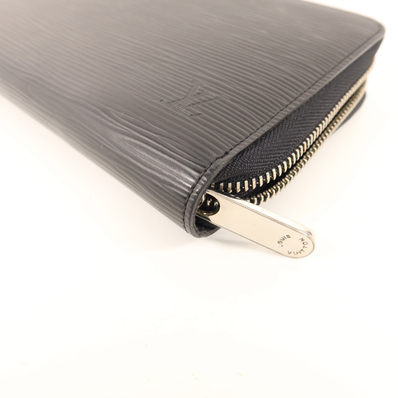 LOUIS VUITTON Epi Zipper Long Wallet銀扣長錢包
