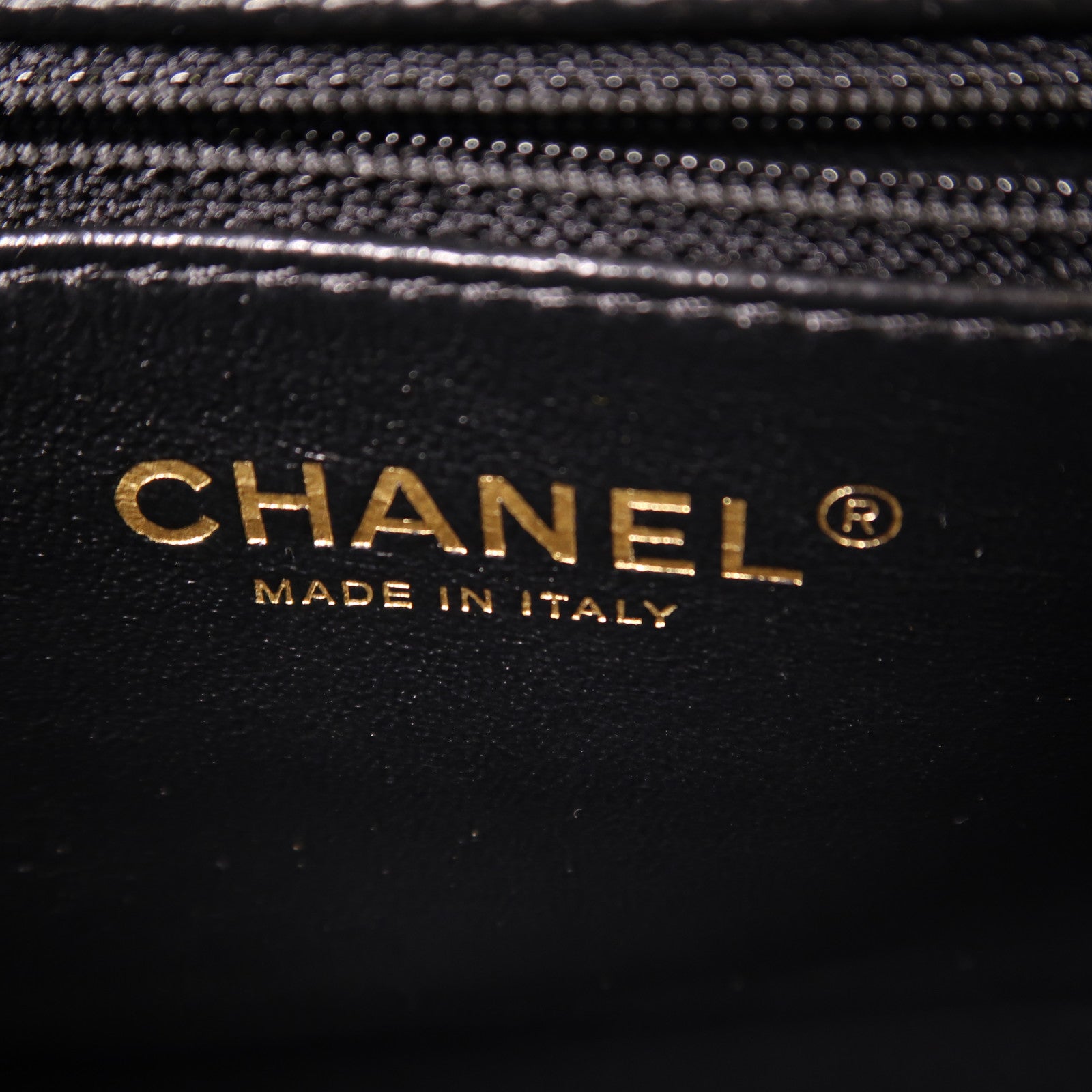 CHANEL CC GHW Business Affinity 2 Way Bag A93749 Calfskin Leather Black