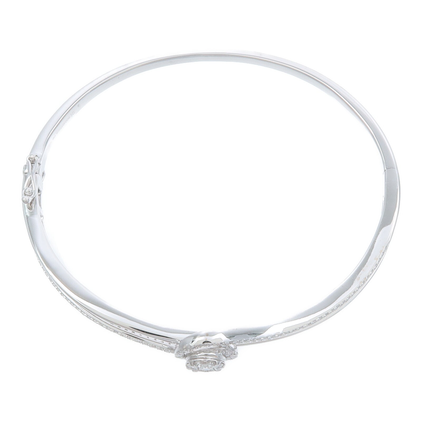 JEWELRY 18K白金Diamond Bangle鑽石手鐲