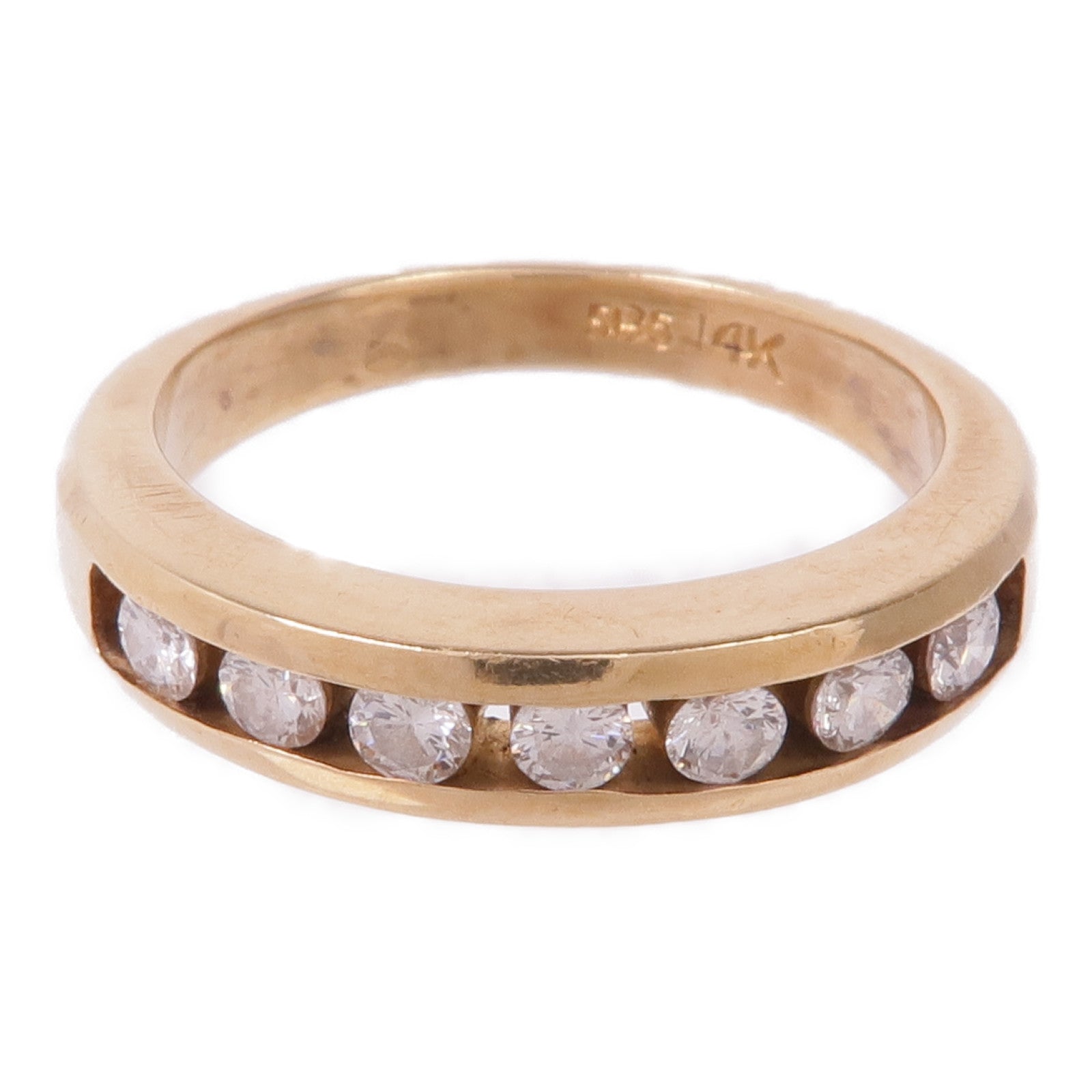 JEWELRY 【激減優惠】14K黃金Diamond Ring鑽石戒指US#6