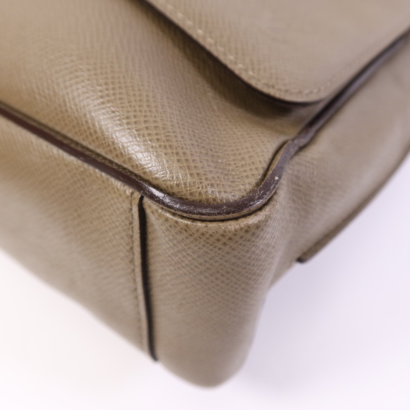 LOUIS VUITTON Taiga Roman MM銀扣肩背袋