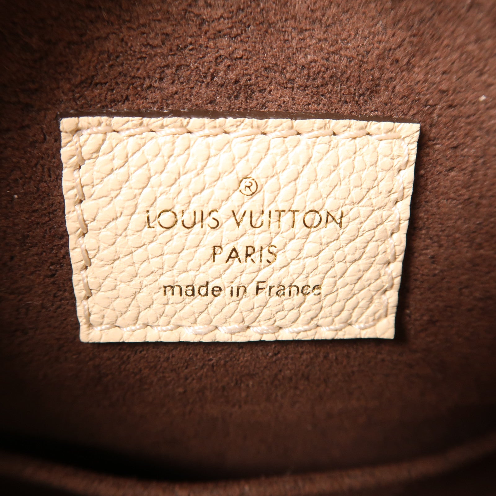 LOUIS VUITTON Monogram Empreinte Boite Chapeau Souple金扣肩背袋