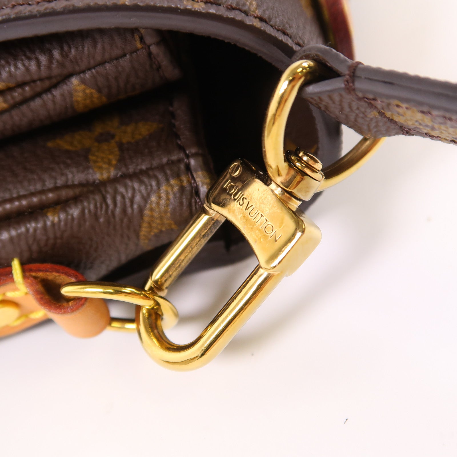 LOUIS VUITTON Monogram Pochette Metis MM金扣手挽肩背兩用袋