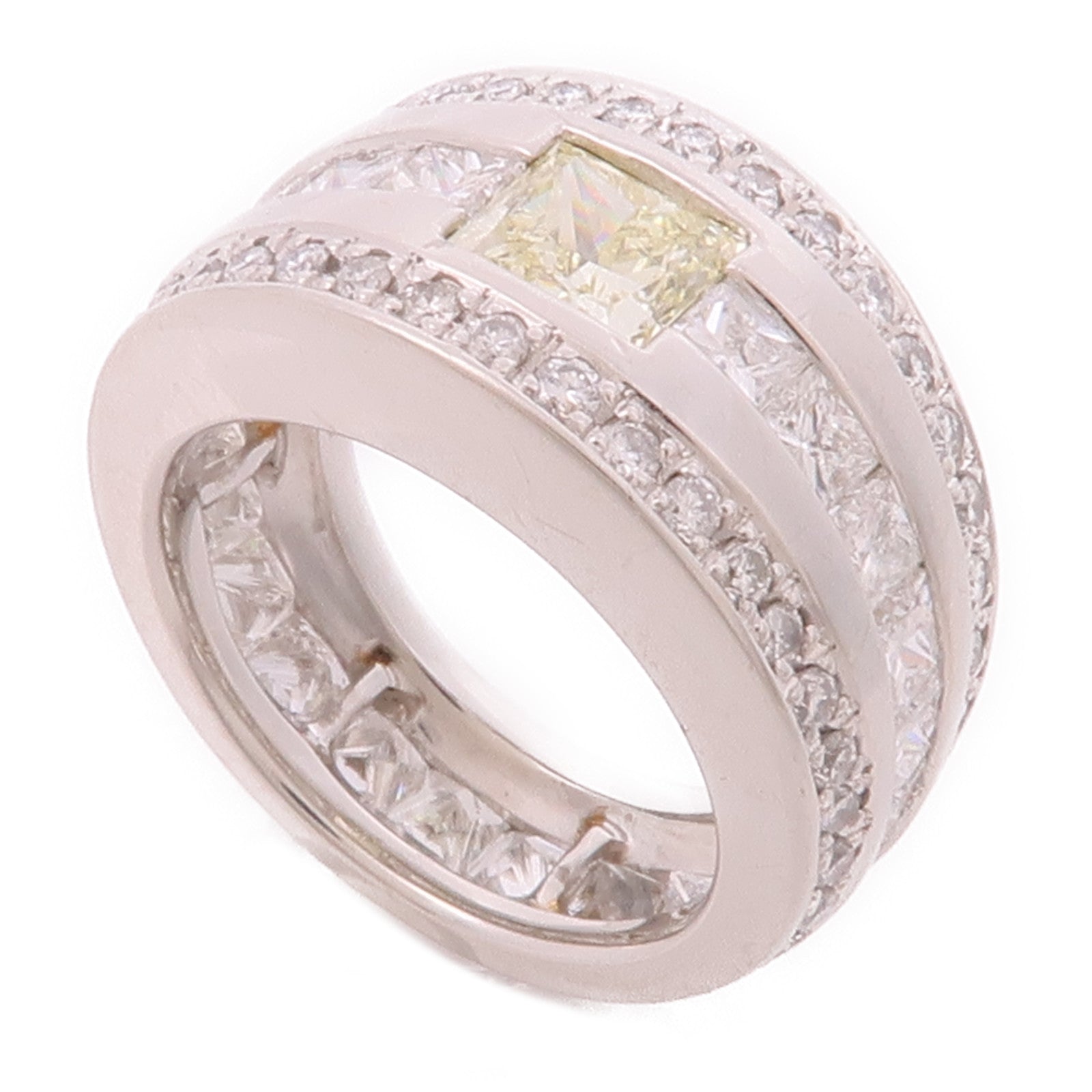 JEWELRY PT900鉑金Moissanite Ring戒指US#6.5
