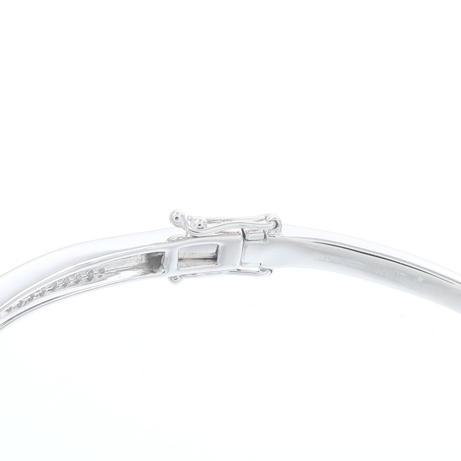 JEWELRY 18K白金Diamond Bangle鑽石手鐲