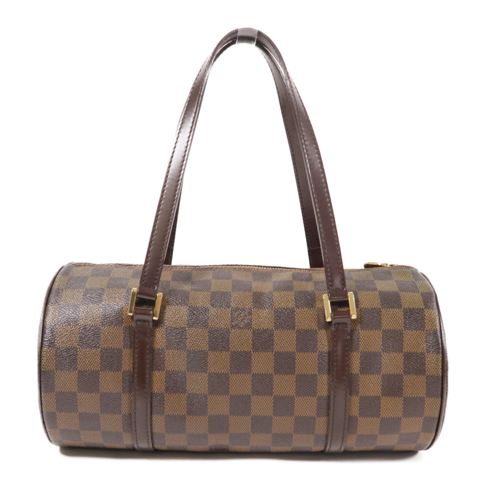 LOUIS VUITTON Damier Papillon GM金扣肩背袋