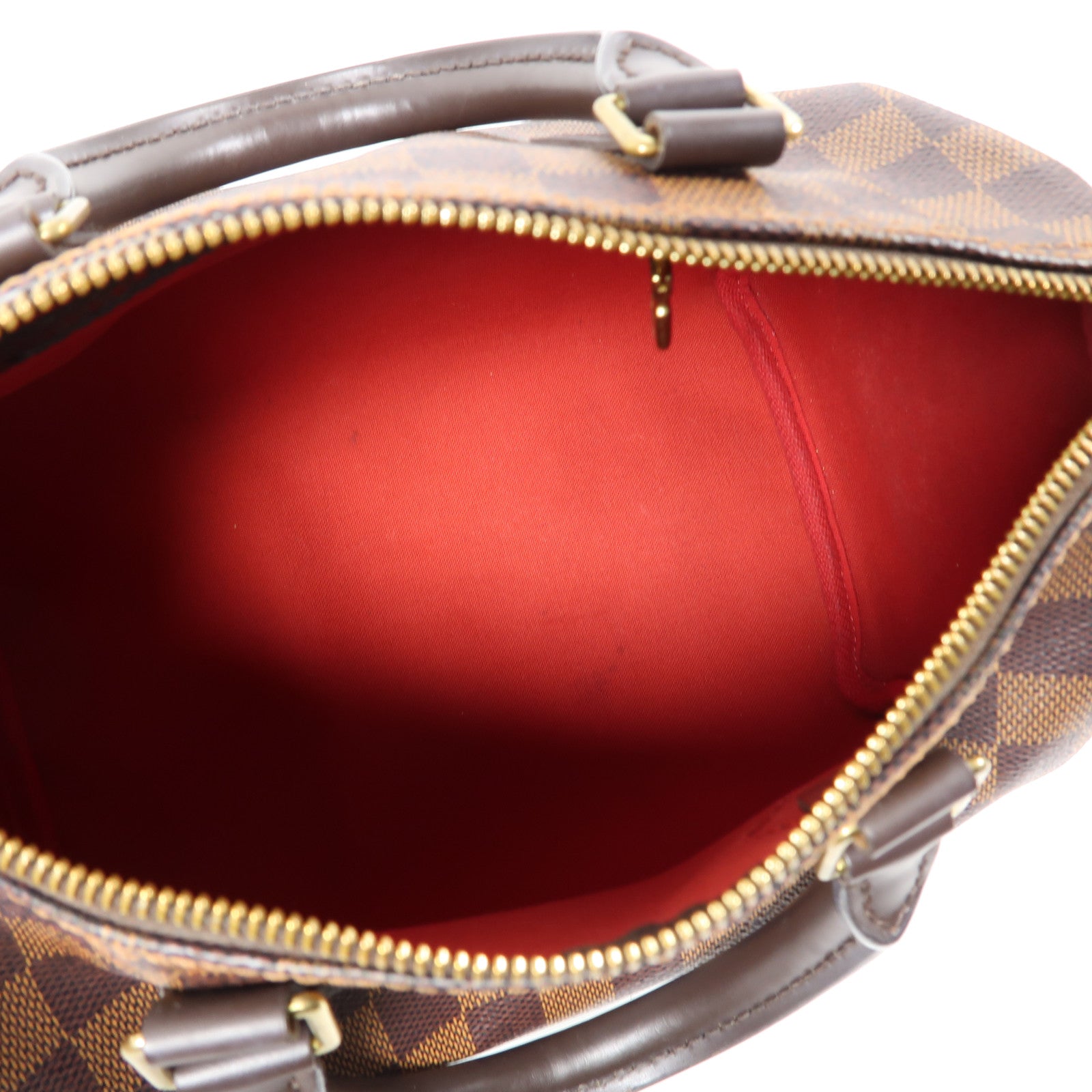 LOUIS VUITTON 【激減優惠】Damier Speedy 25金扣手挽袋啡色