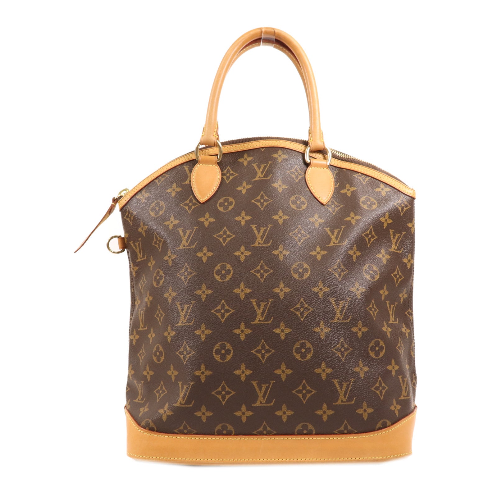 LOUIS VUITTON Monogram Lockit Vertical金扣手挽袋