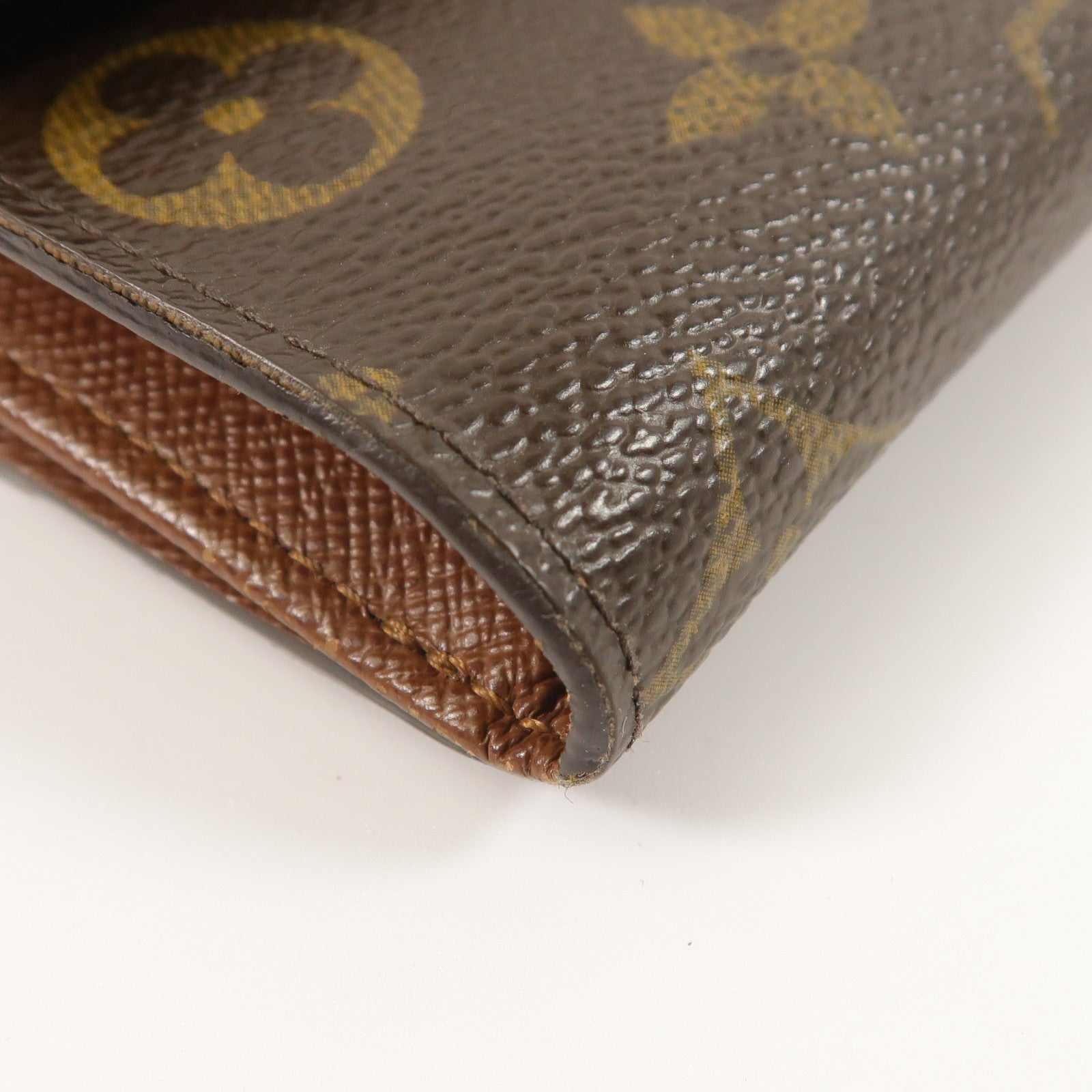 LOUIS VUITTON Monogram Wallet金扣錢包