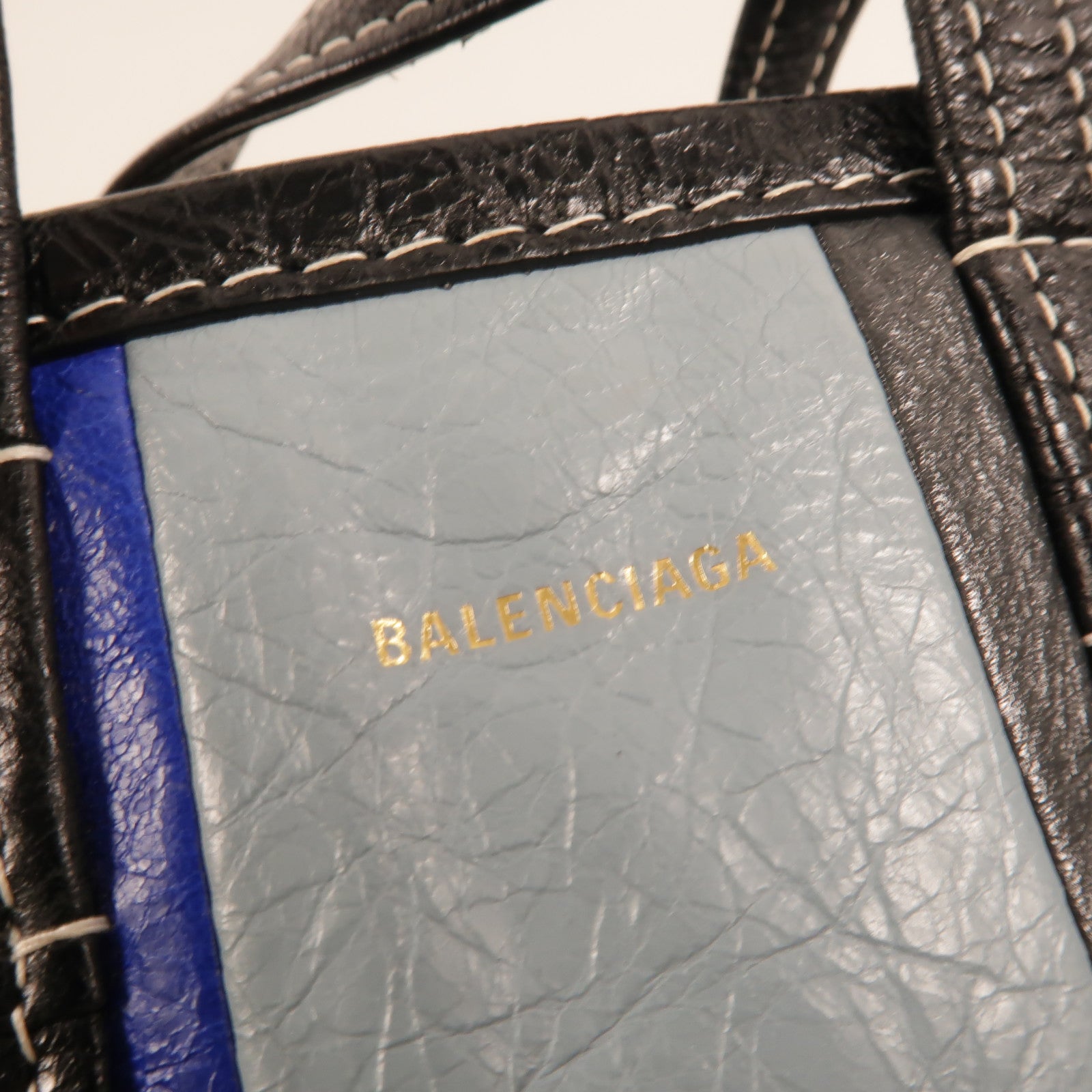 BALENCIAGA 牛皮皮革Shopper XXS手挽肩背兩用袋
