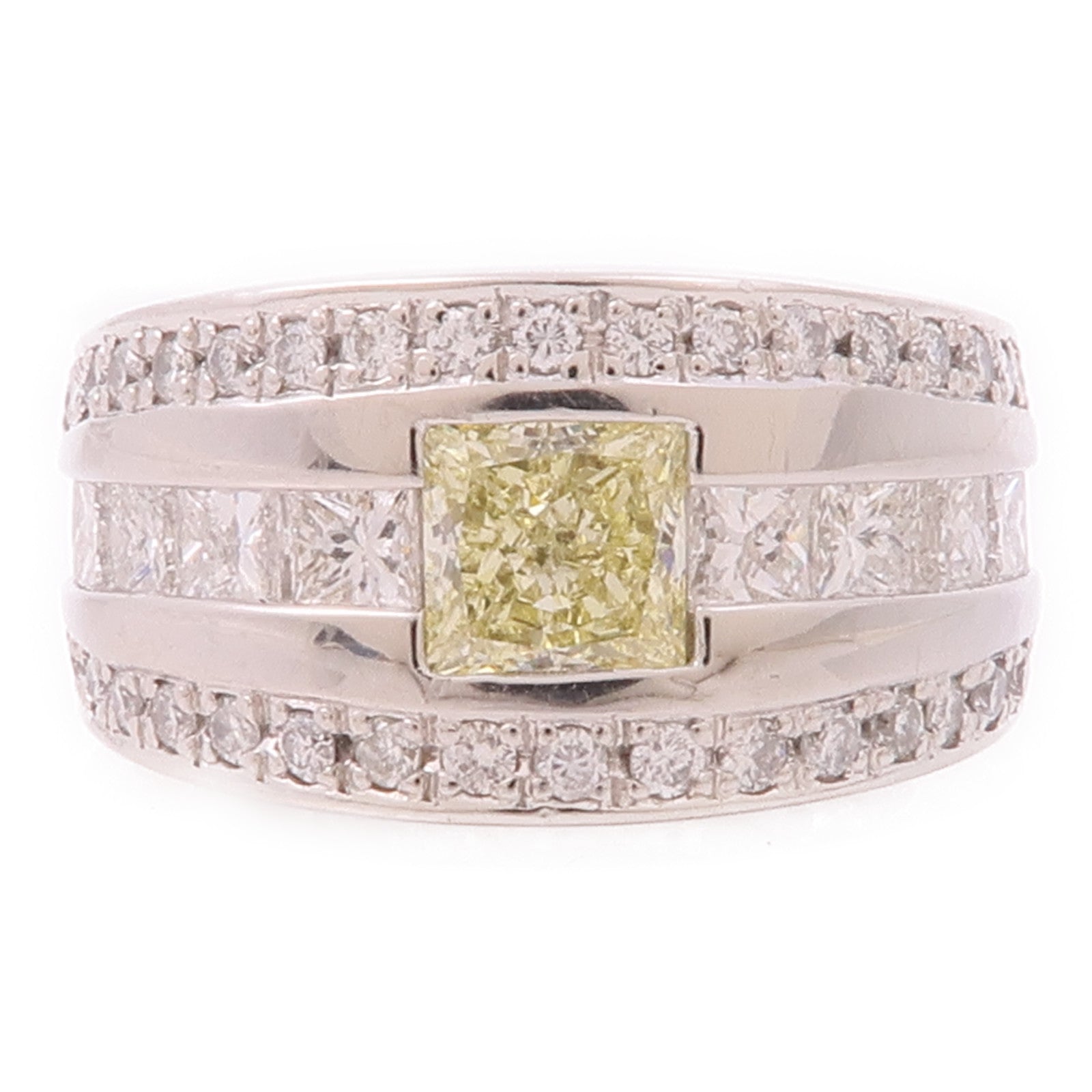 JEWELRY PT900鉑金Moissanite Ring戒指US#6.5