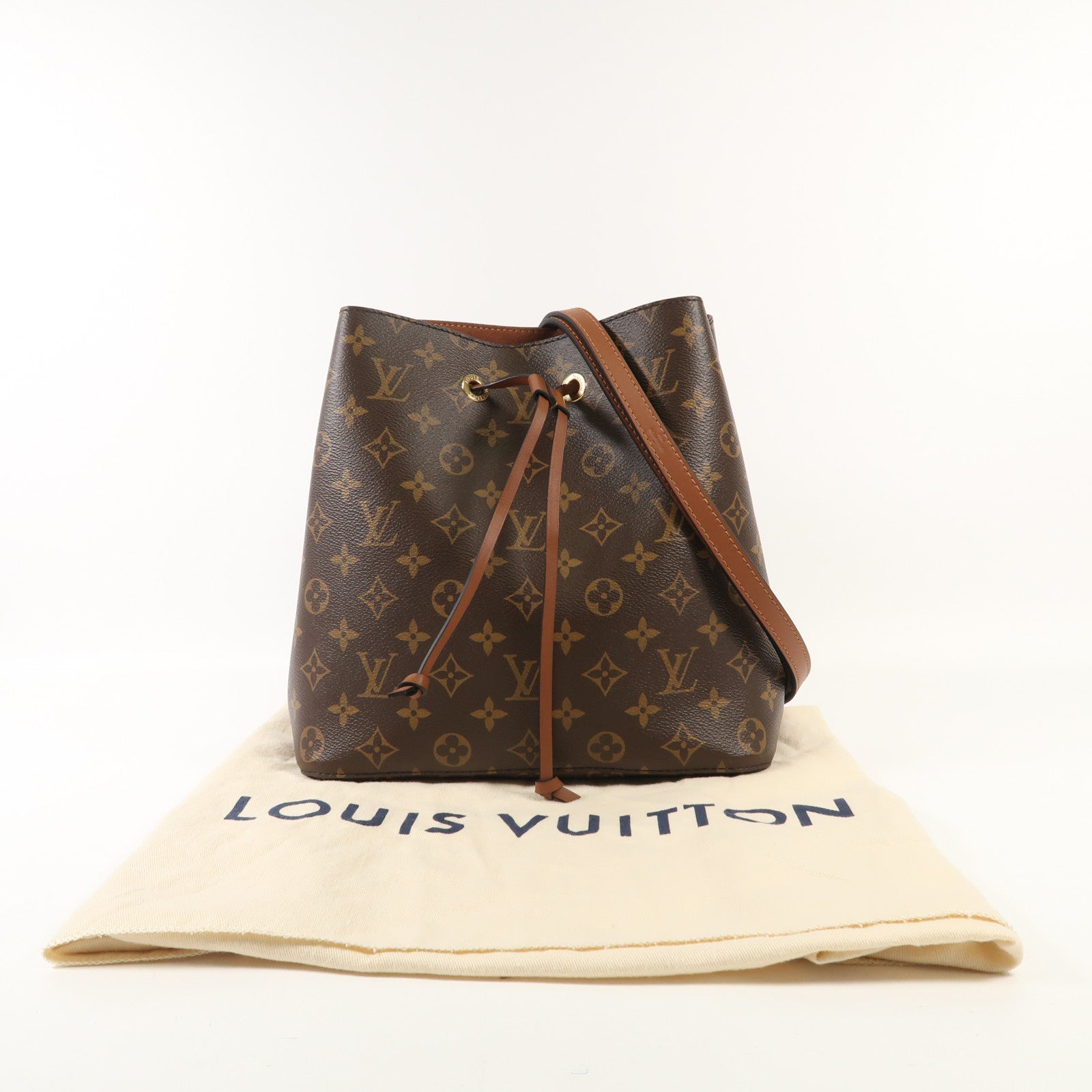 LOUIS VUITTON Monogram Neo Noe MM金扣肩背袋