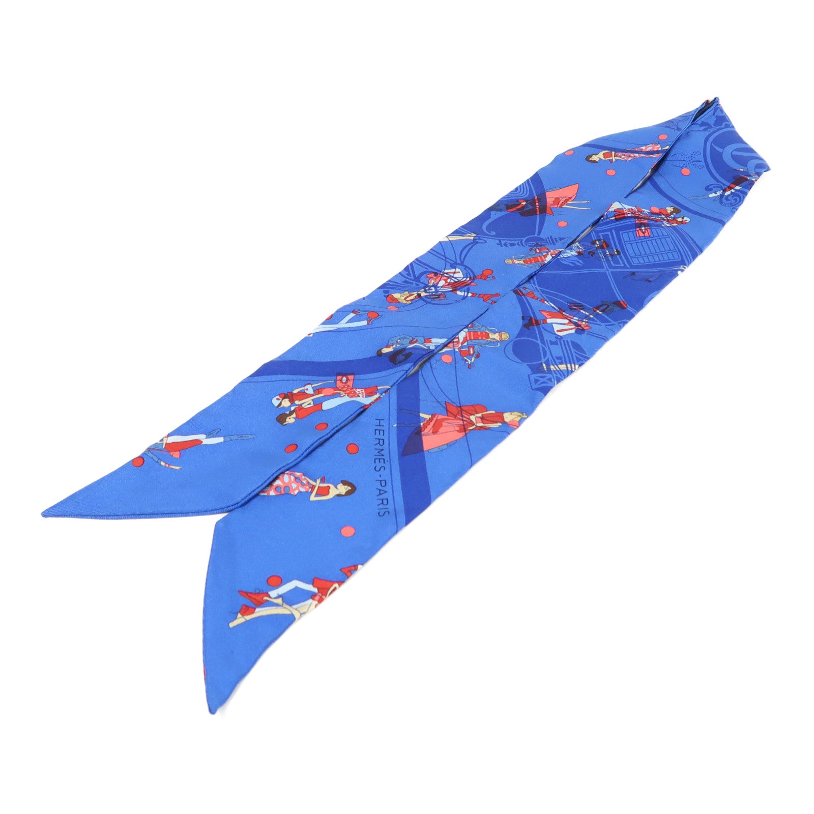 HERMES 絲質Twilly絲巾