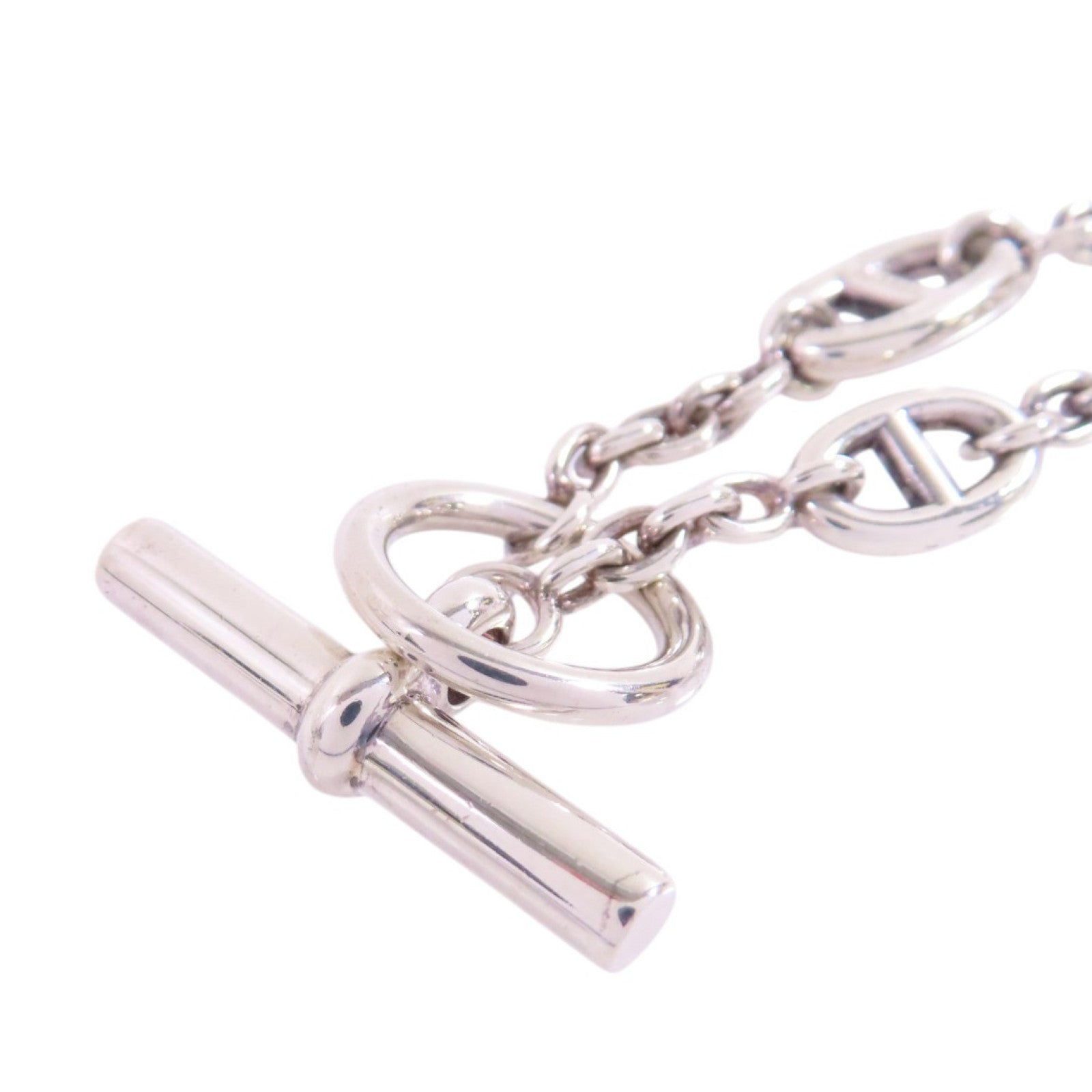 HERMES 925純銀Farandole Bracelet銀扣手鏈