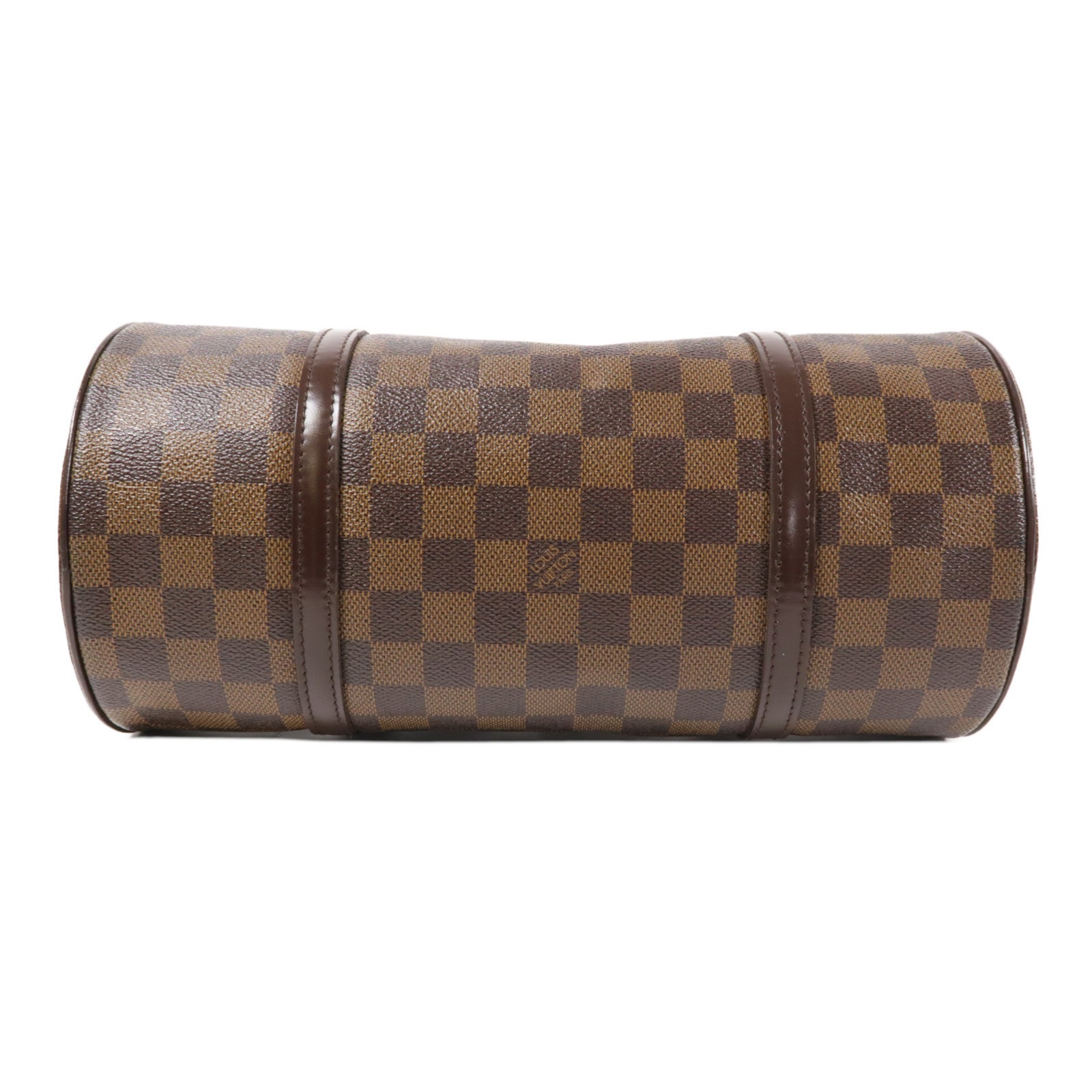 LOUIS VUITTON Damier Papillon GM金扣肩背袋