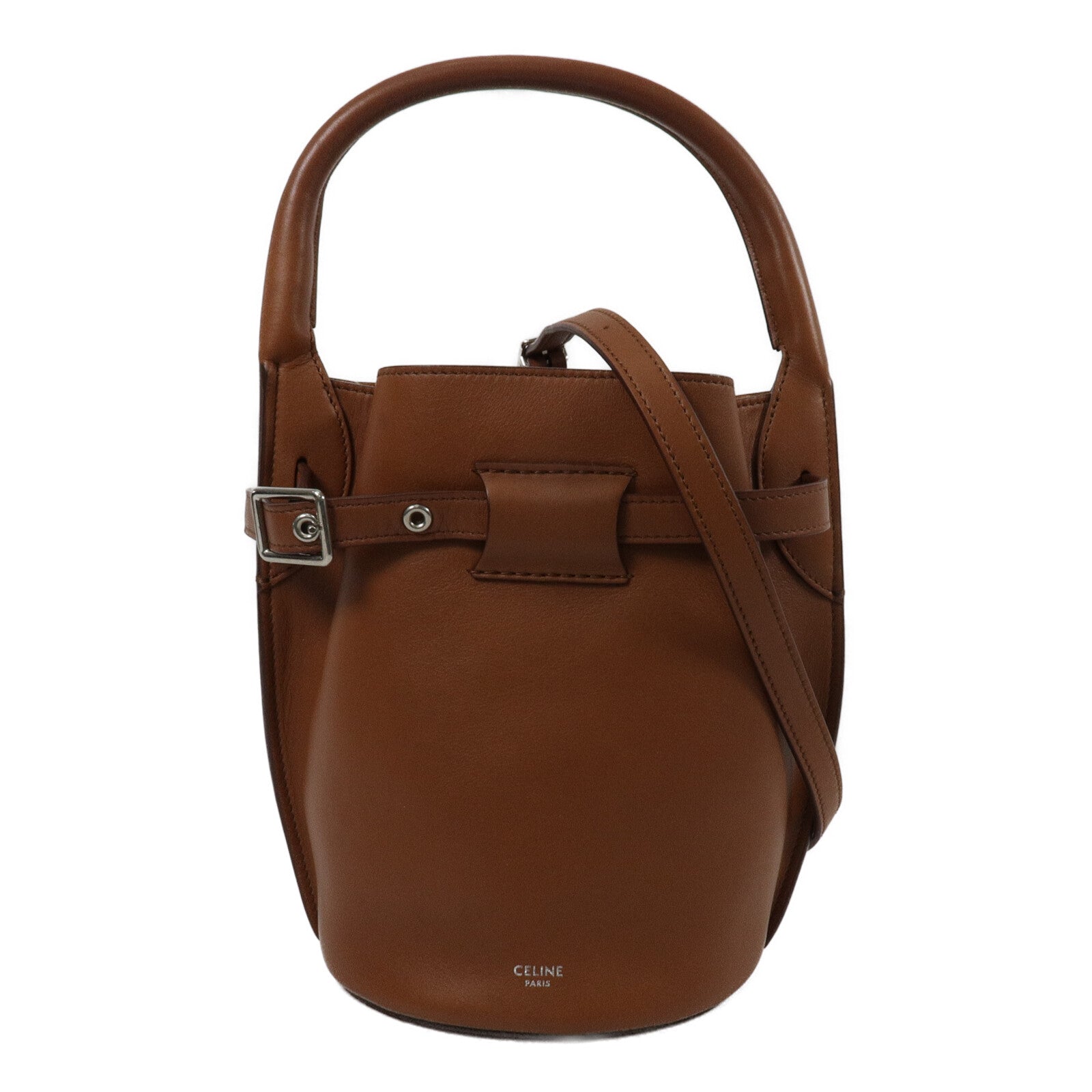 CELINE 牛皮皮革Nano Bucket手挽肩背兩用袋