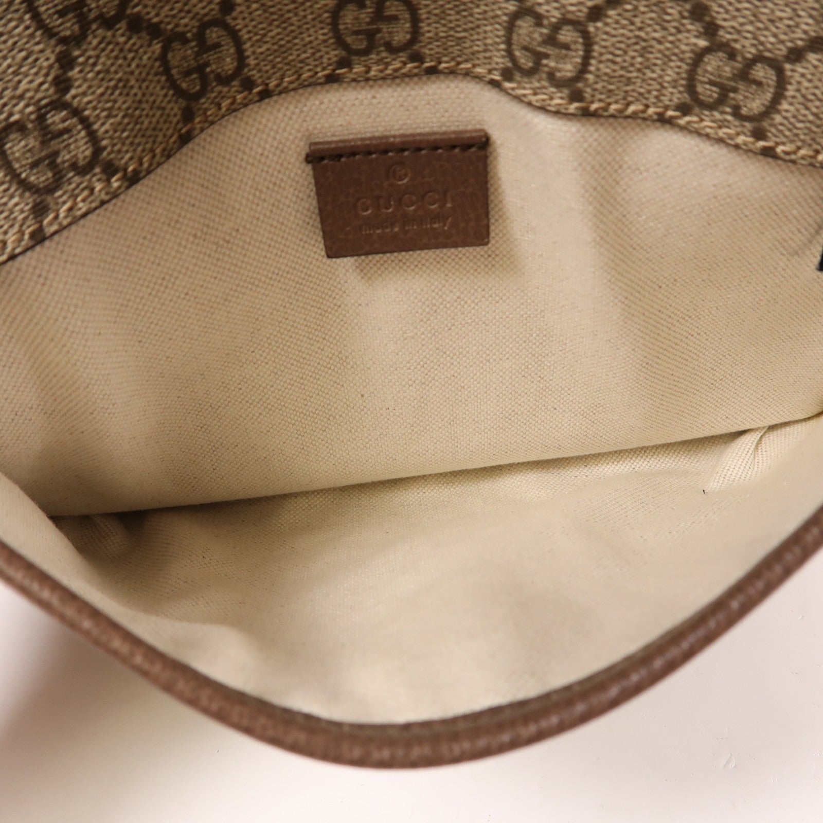 GUCCI 【激減優惠】塗層帆布Neo Vintage GG Supreme金扣腰包