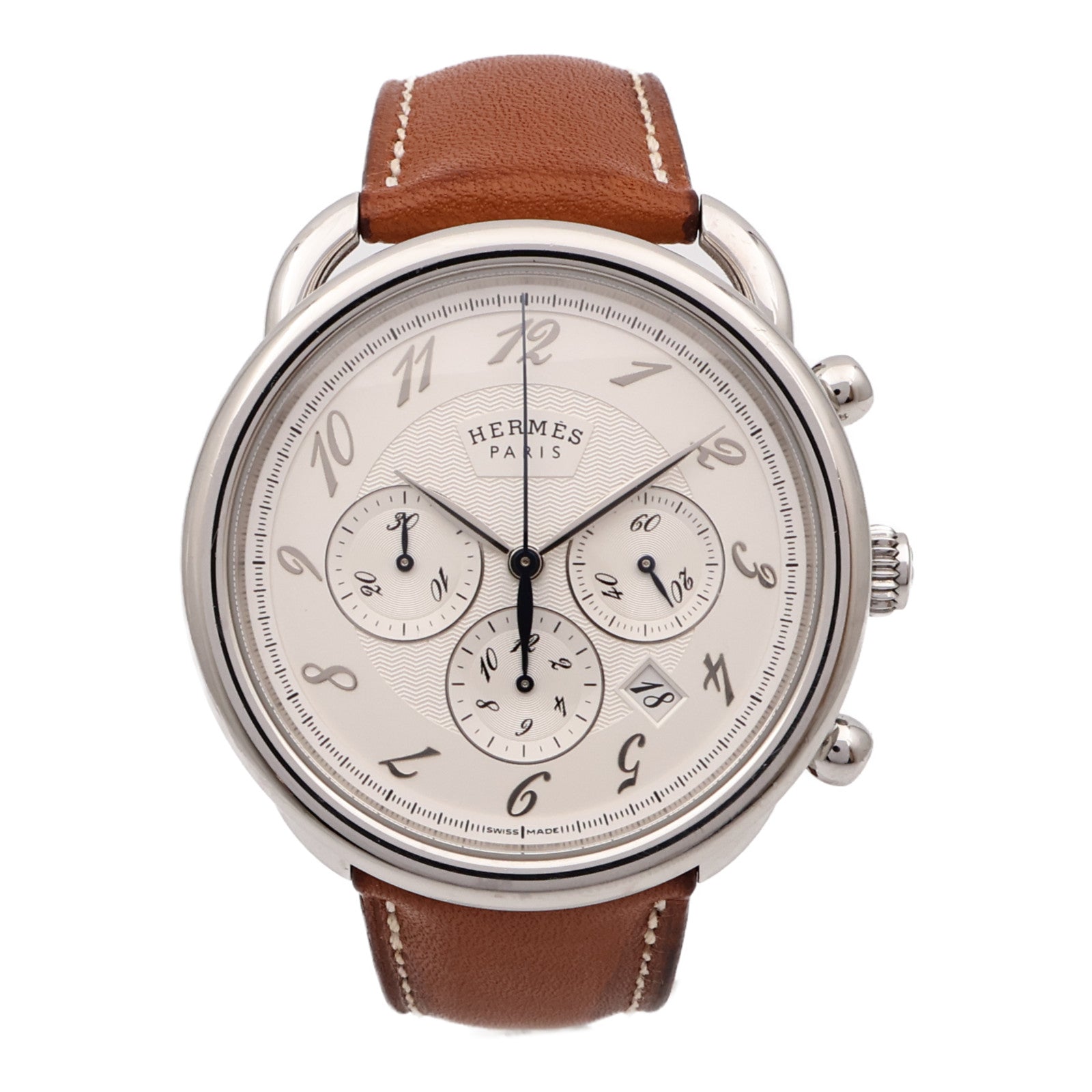 HERMES Arceau Chronograph AR4.910a