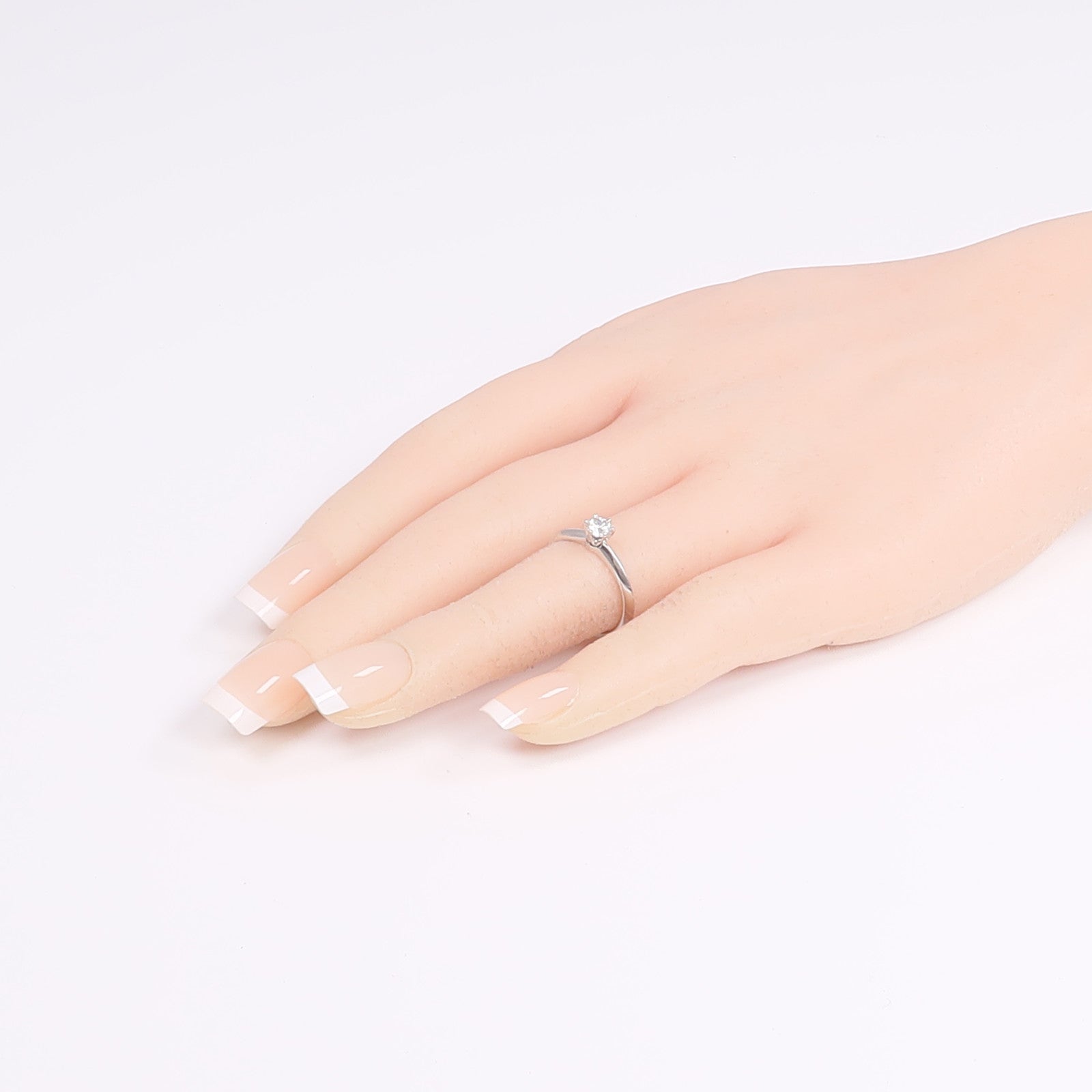 TIFFANY＆CO PT950鉑金Diamond Ring鑽石戒指